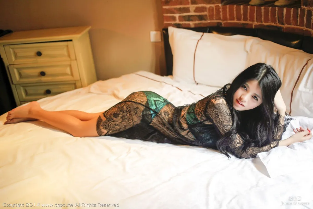 Ouyang Nina Na, Hot Lace Sexy Mature Woman [TGOD] Photo Set photo 78