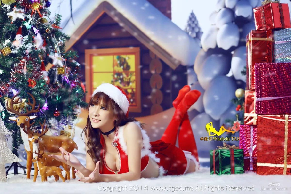 王子妃FayPrince《聖誕節大片》 [TGOD推女神] 寫真集 3