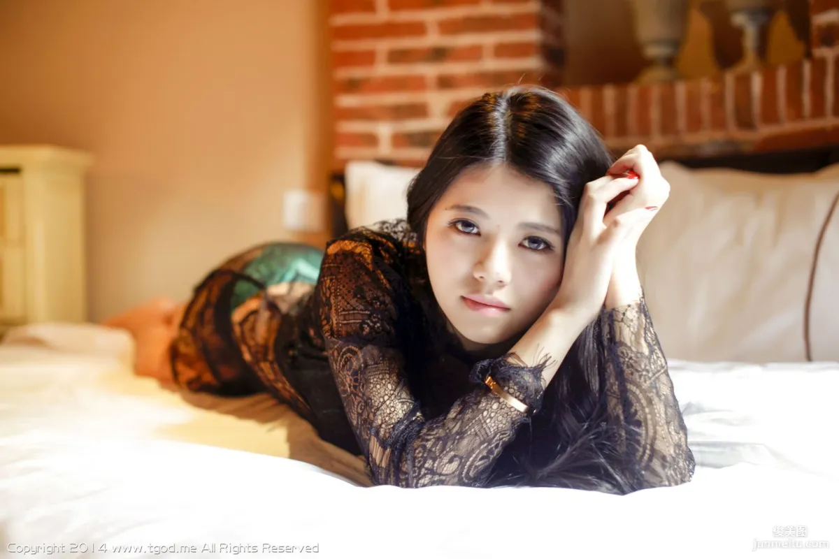 Ouyang Nina Na, Hot Lace Sexy Mature Woman [TGOD] Photo Set photo 35