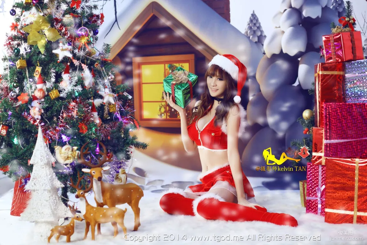 王子妃FayPrince《聖誕節大片》 [TGOD推女神] 寫真集 6