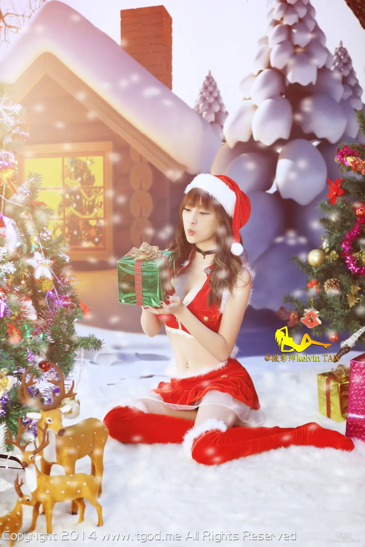 王子妃FayPrince《聖誕節大片》 [TGOD推女神] 寫真集 7