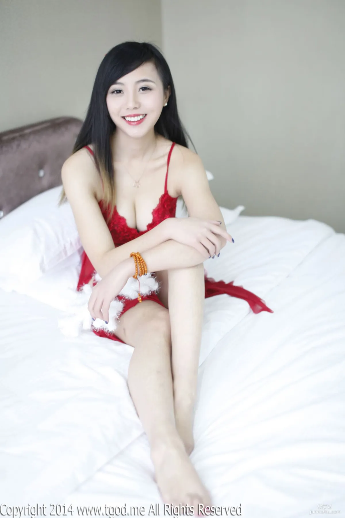 Xie Chenzhuo, The Temptation of Christmas Eve School Uniform [TGOD] Photo Set photo 74