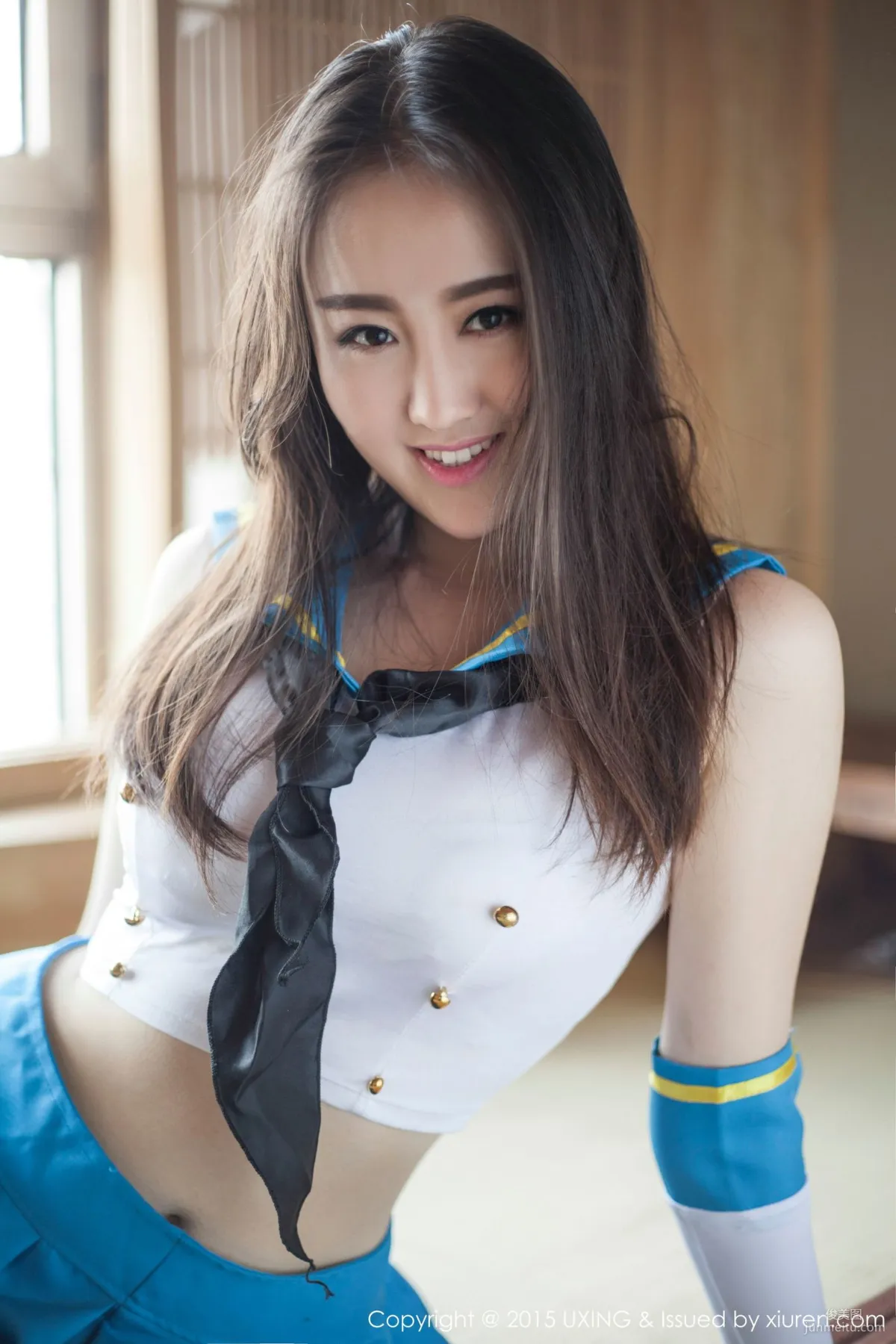 Romi王朝朝 - 美少女校服系列寫真集 [UXING優星館] Vol.005 24