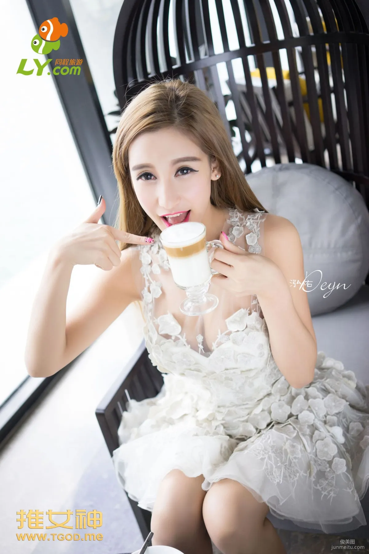 艾希Ice《女神去哪儿第8期》[TGOD推女神] 写真集26