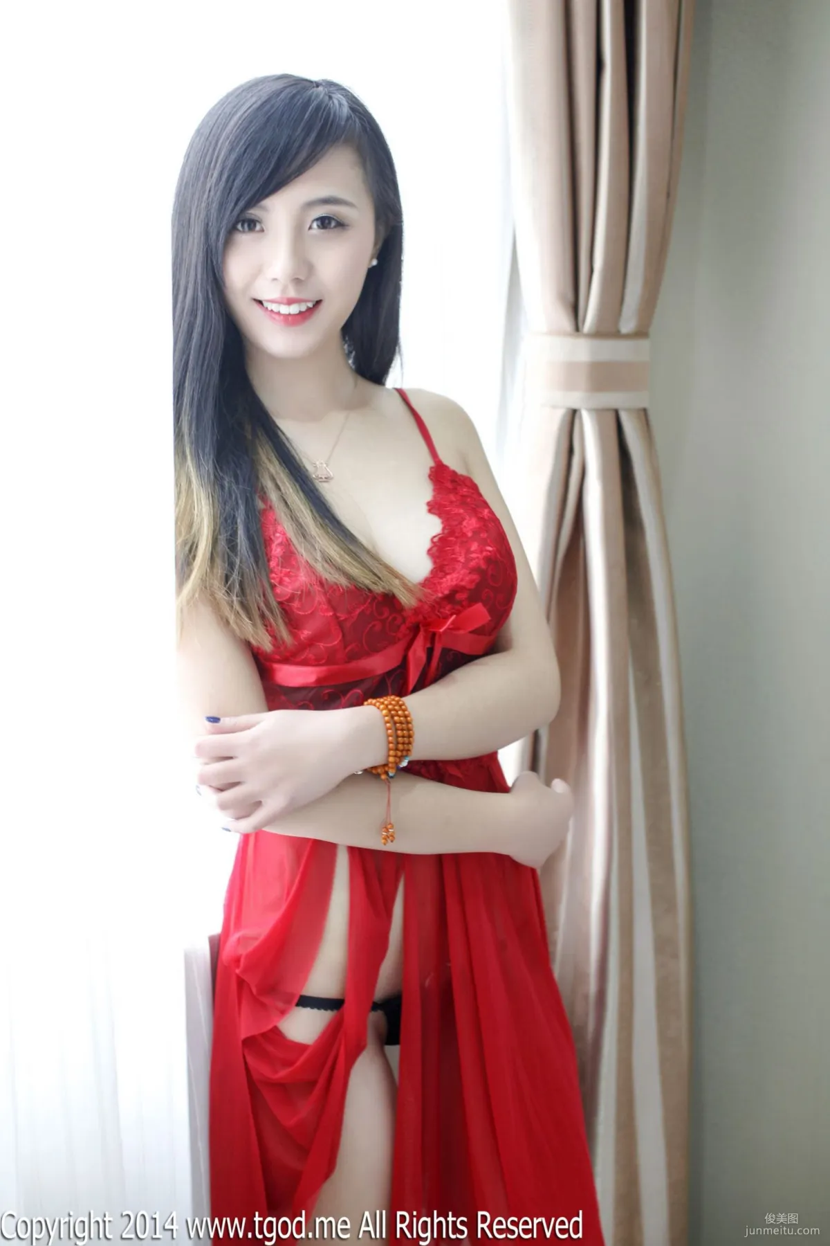 Xie Chenzhuo, The Temptation of Christmas Eve School Uniform [TGOD] Photo Set photo 132