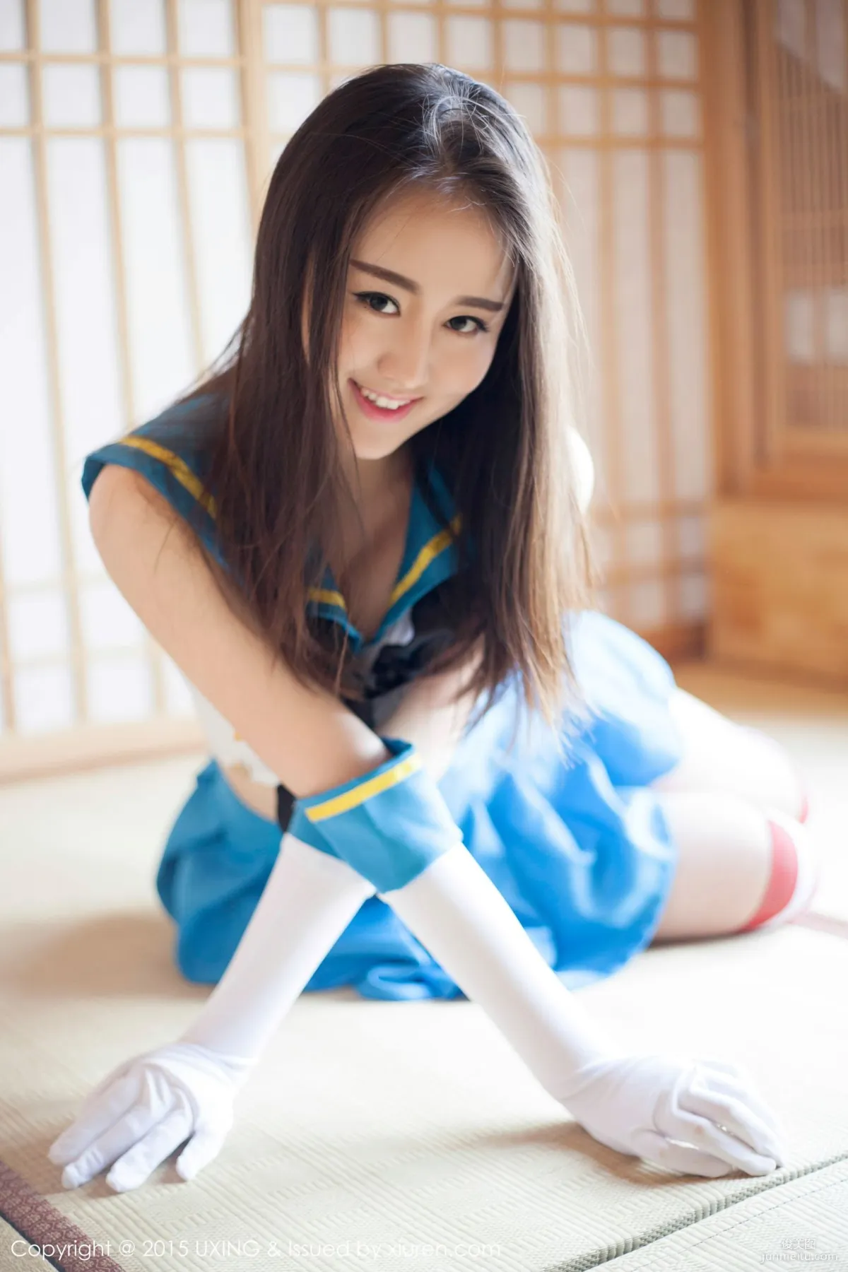 Romi王朝朝 - 美少女校服系列寫真集 [UXING優星館] Vol.005 8