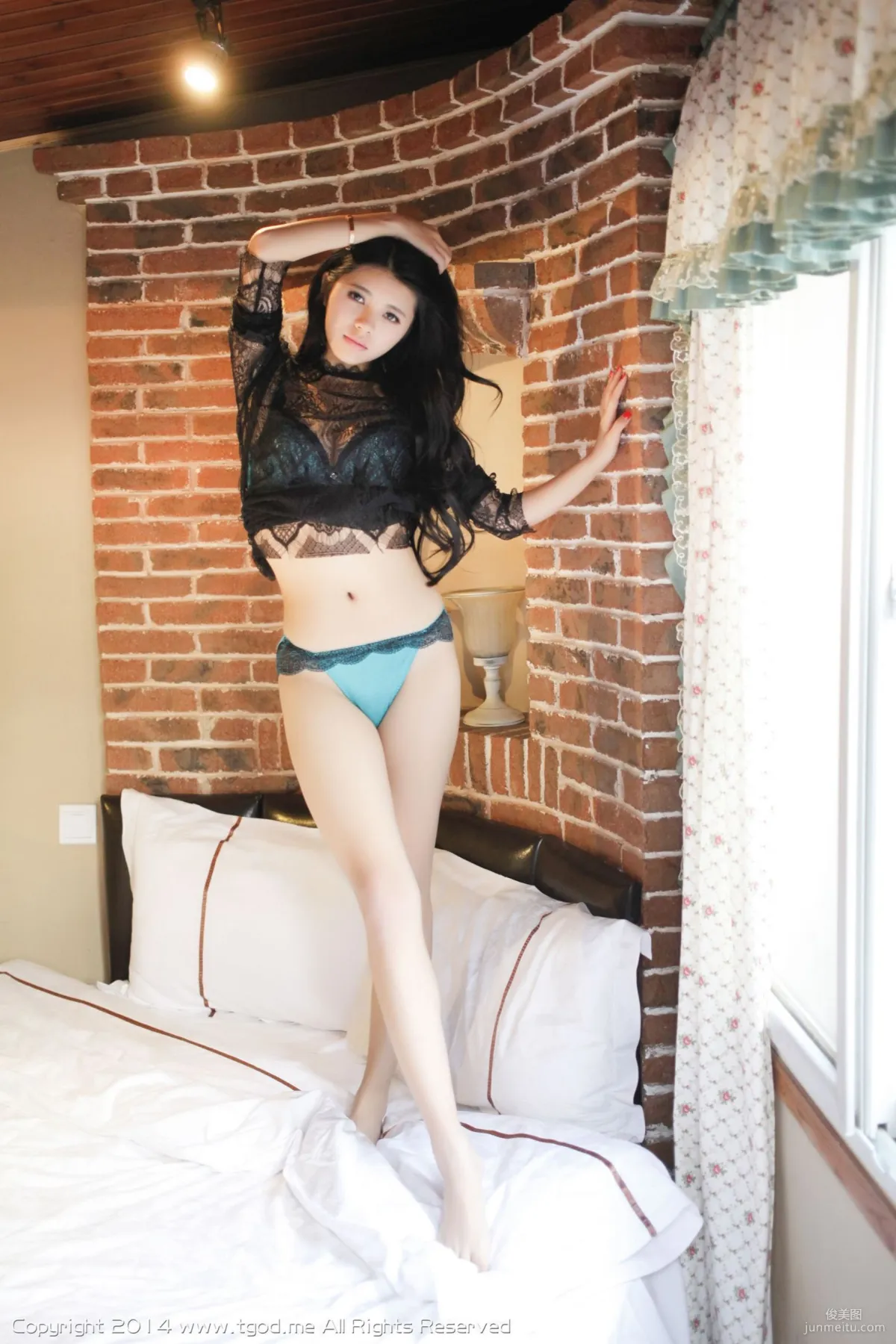 Ouyang Nina Na, Hot Lace Sexy Mature Woman [TGOD] Photo Set photo 88