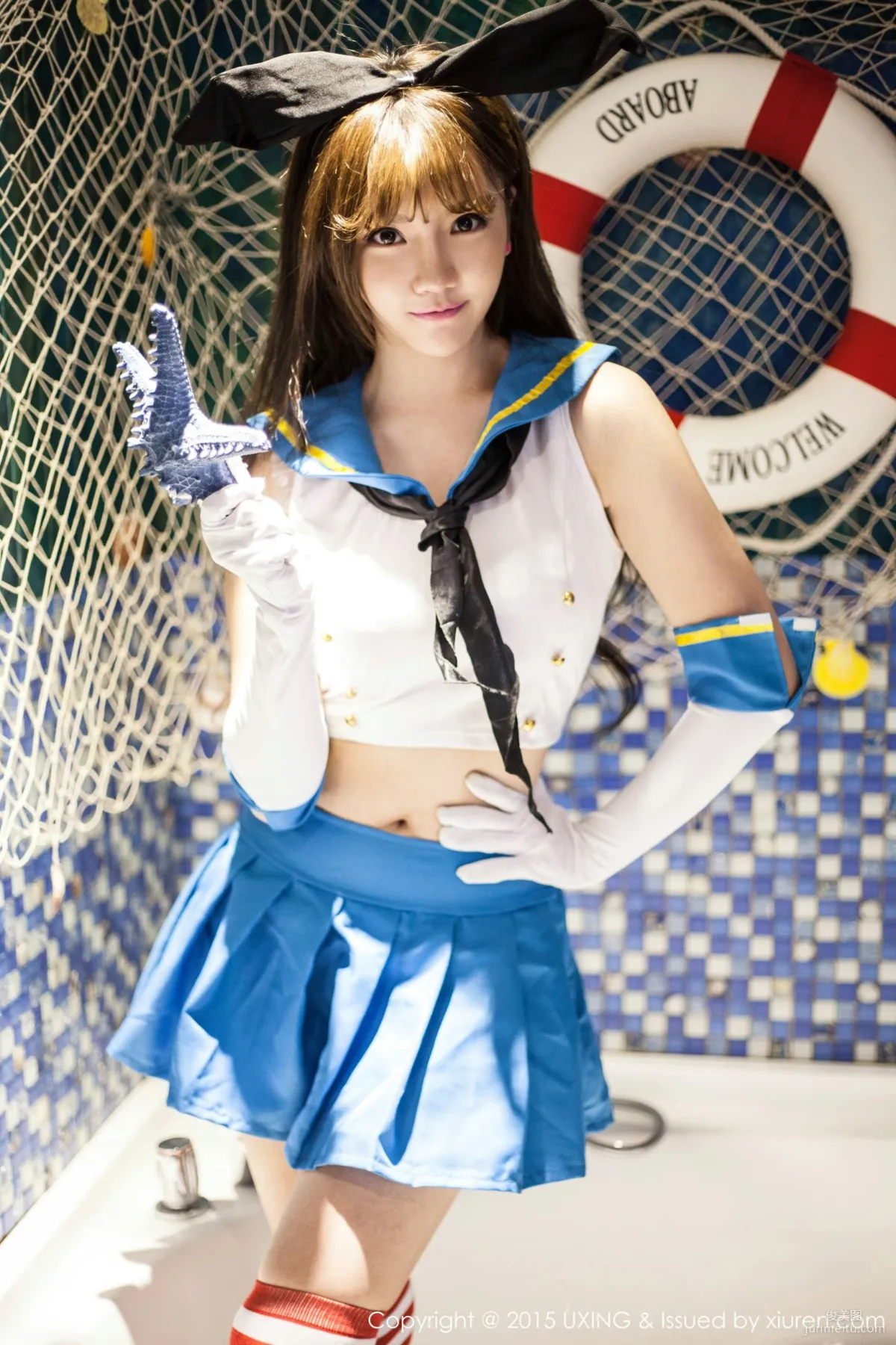Aixi Ashley, Top Fresh Goddess Photo Set [UXING] Vol.007 photo 48