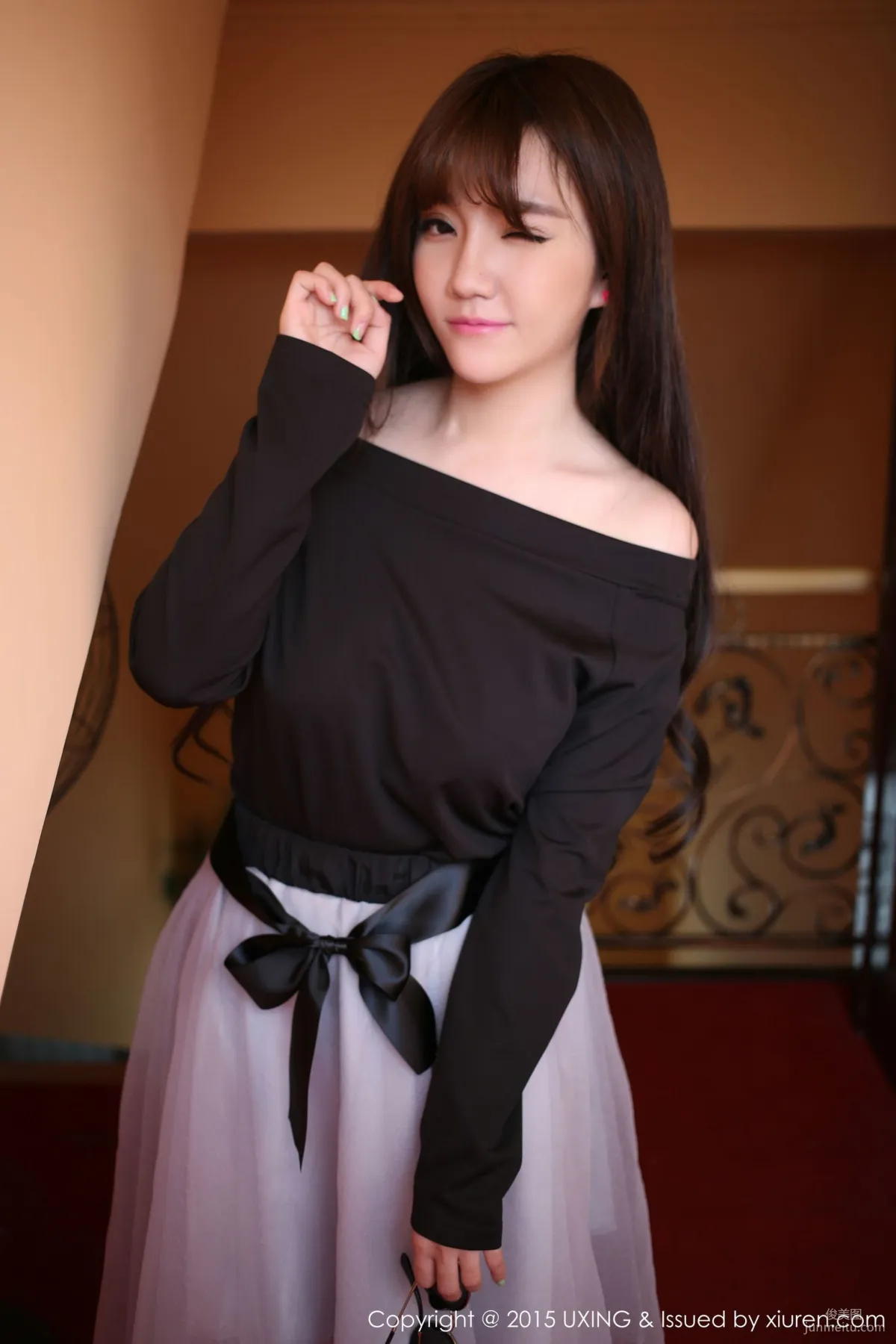 Aixi Ashley, Top Fresh Goddess Photo Set [UXING] Vol.007 photo 28