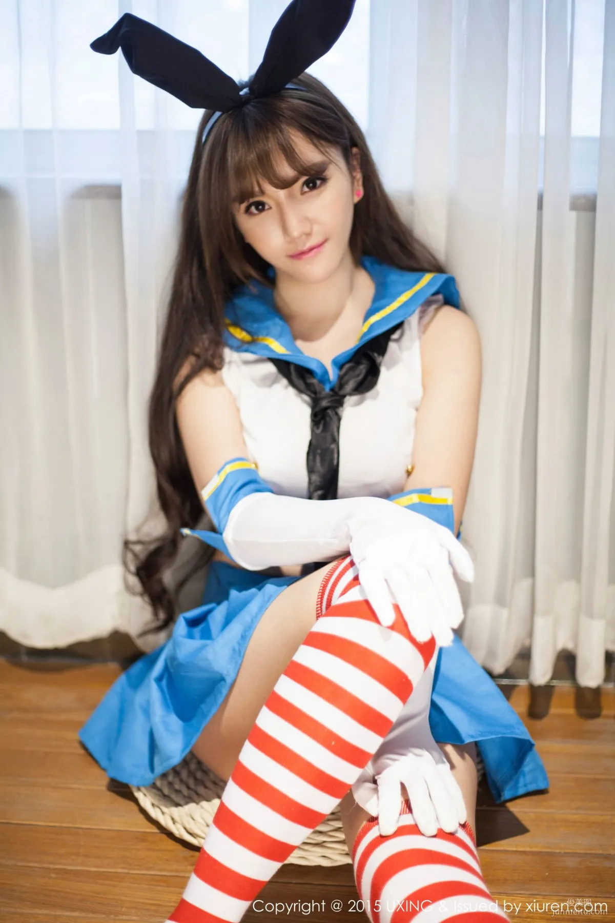 艾西Ashley - 极品清新女神写真集 [UXING优星馆] Vol.007 36
