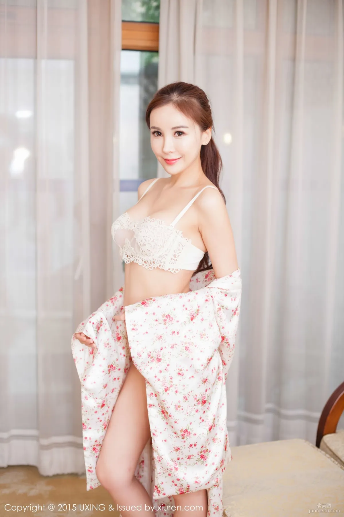 Great Beauty Elin Angelin, Sexy Pajama Series [UXING] Vol.022 Photo Set photo 4
