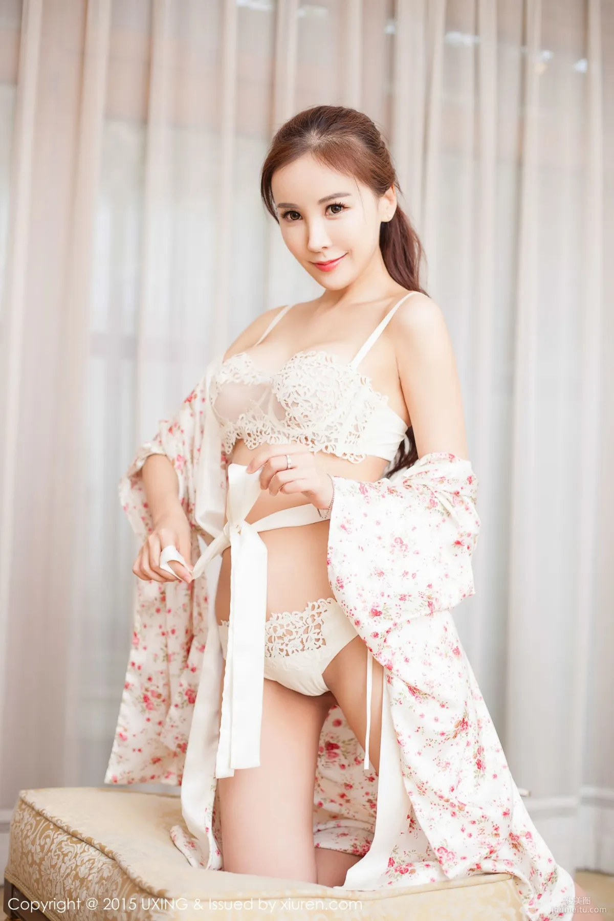 Great Beauty Elin Angelin, Sexy Pajama Series [UXING] Vol.022 Photo Set photo 15