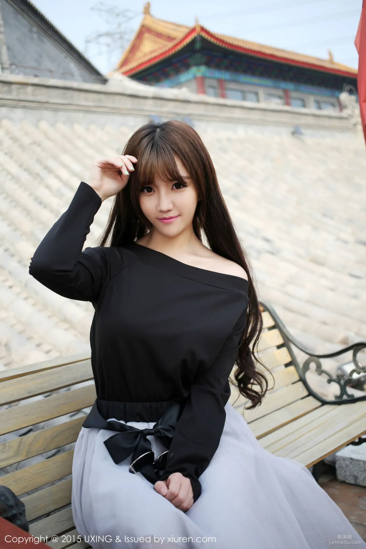 艾西Ashley - 极品清新女神写真集 [UXING优星馆] Vol.007 31