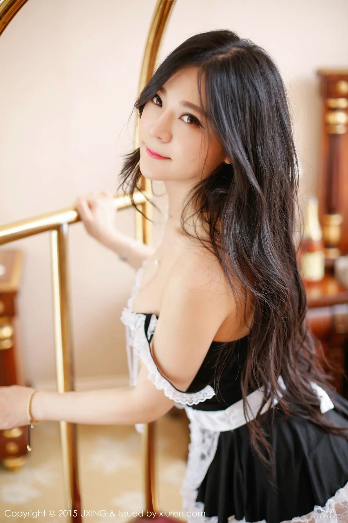 Ayumi Xuexue - Sexy Lace Maid Outfit [UXING] Vol.020 Photo Set photo 31