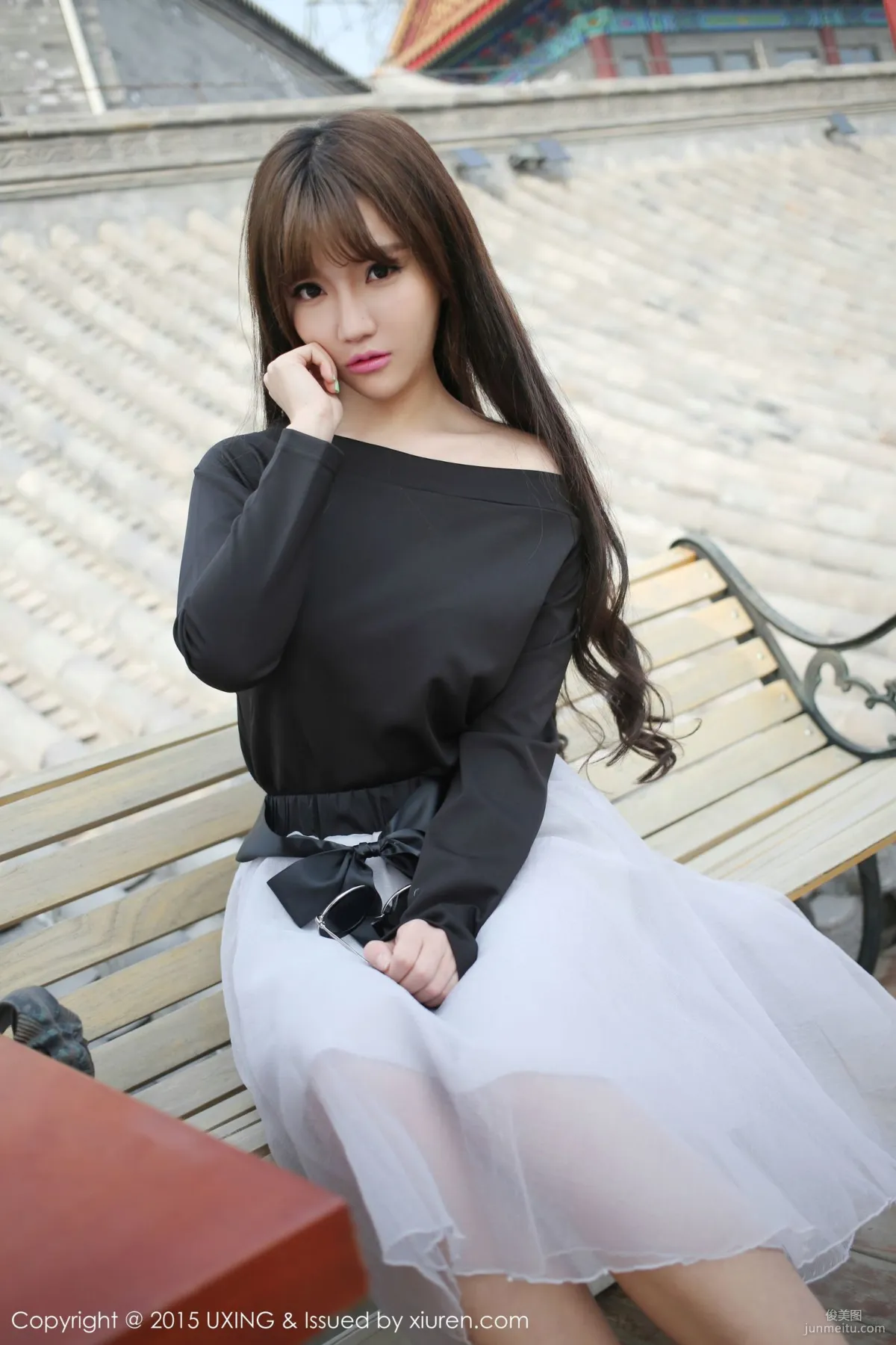 艾西Ashley - 极品清新女神写真集 [UXING优星馆] Vol.007 32