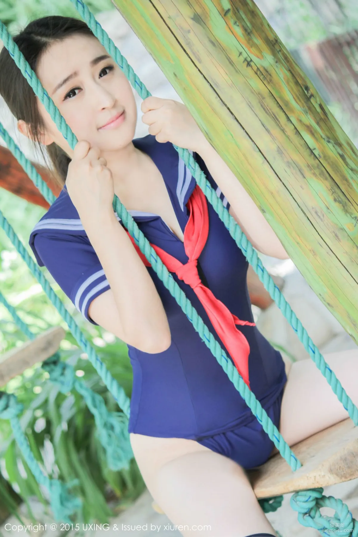 煊煊sunny - 水手服泳裝少女 [UXING優星館] Vol.017 寫真集 20