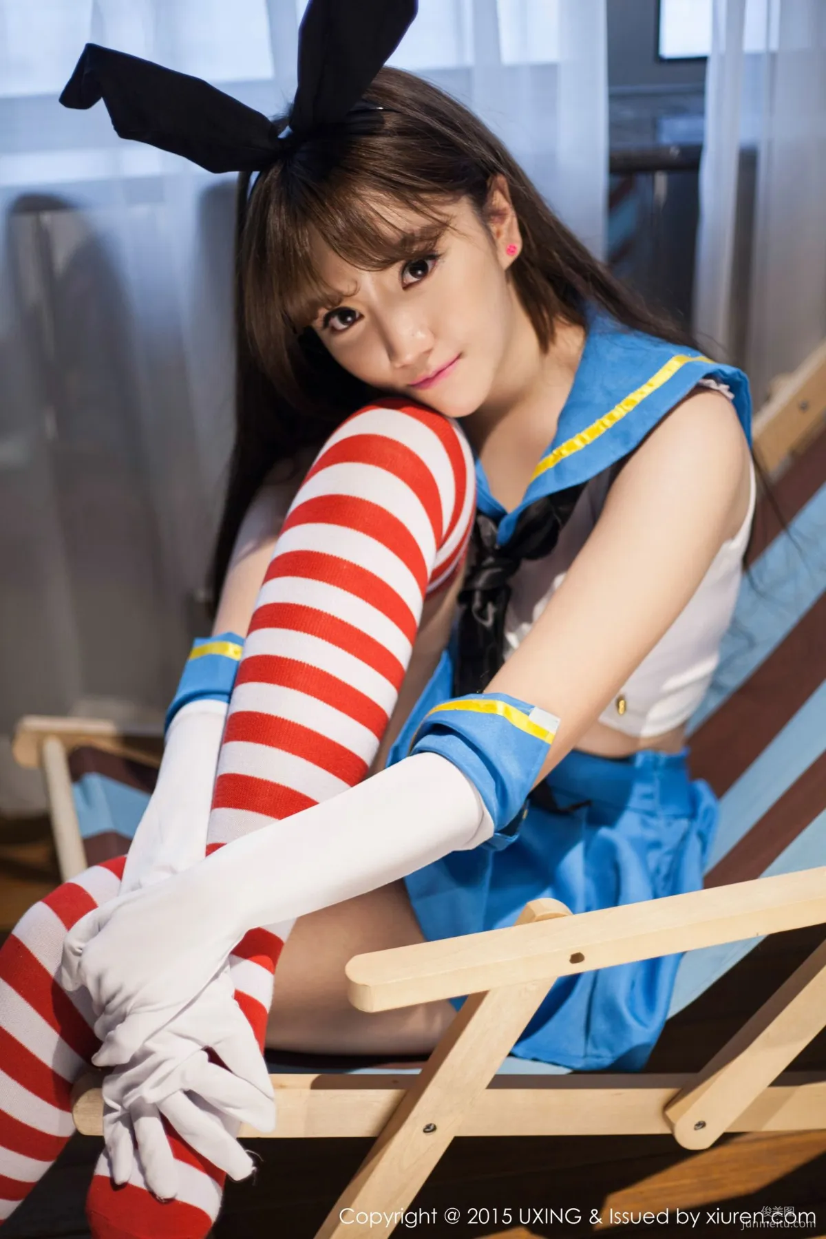 艾西Ashley - 极品清新女神写真集 [UXING优星馆] Vol.007 35