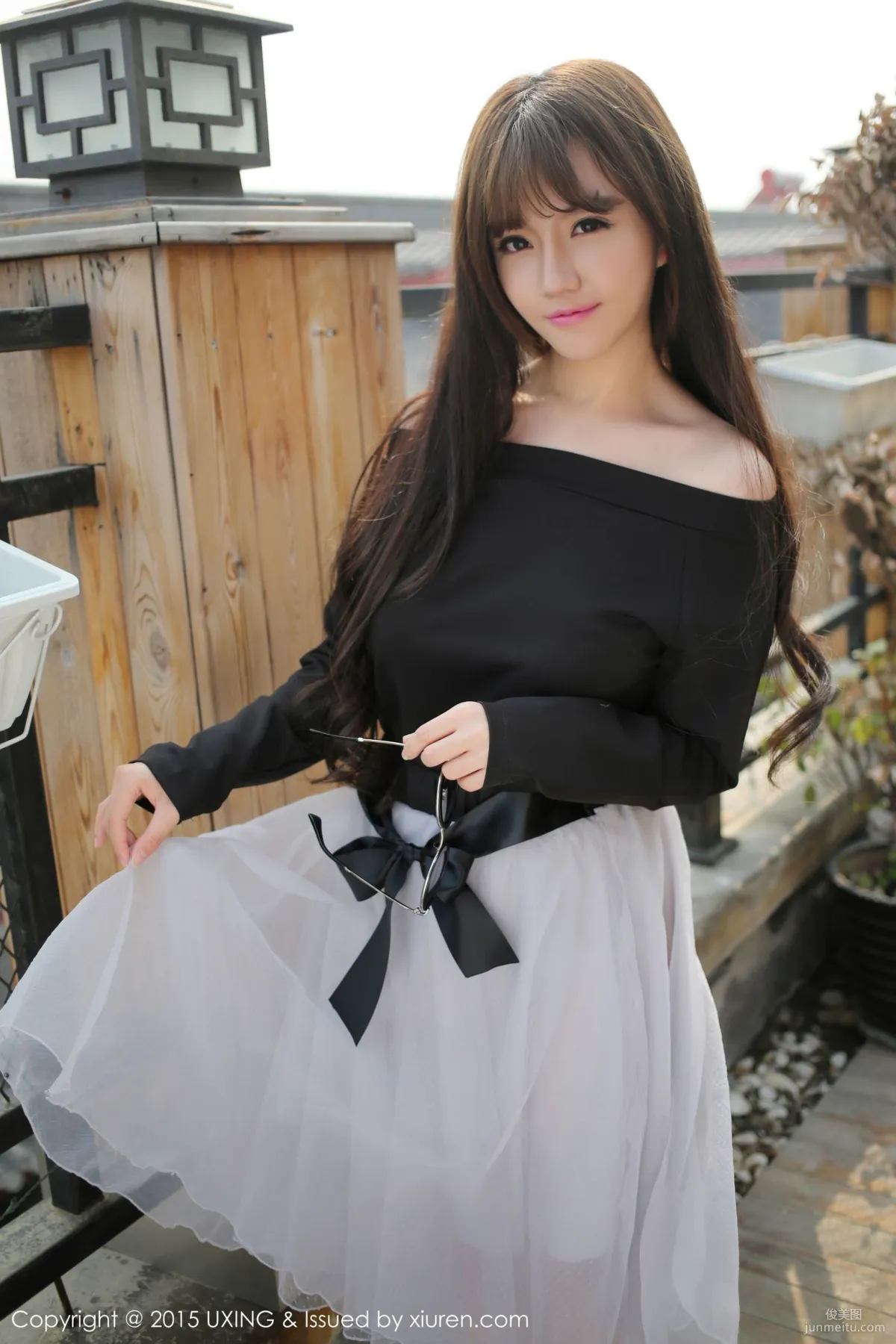 艾西Ashley - 极品清新女神写真集 [UXING优星馆] Vol.007 30