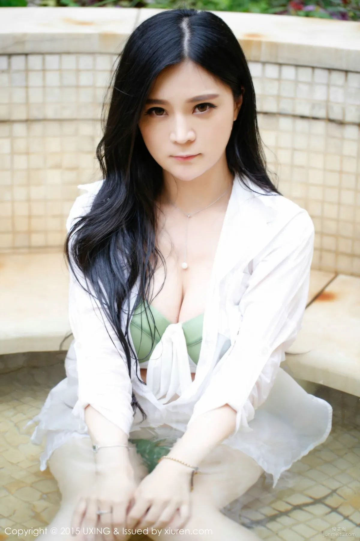 Ayumi Xuexue - Sexy Lace Maid Outfit [UXING] Vol.020 Photo Set photo 49