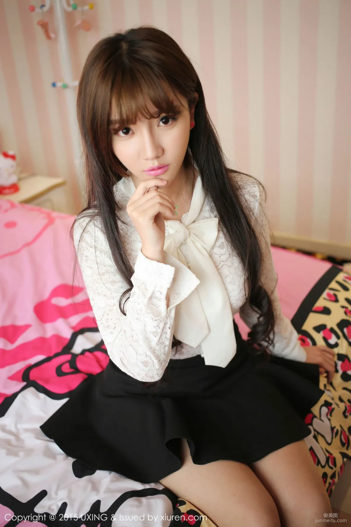 Aixi Ashley, Top Fresh Goddess Photo Set [UXING] Vol.007 photo 3