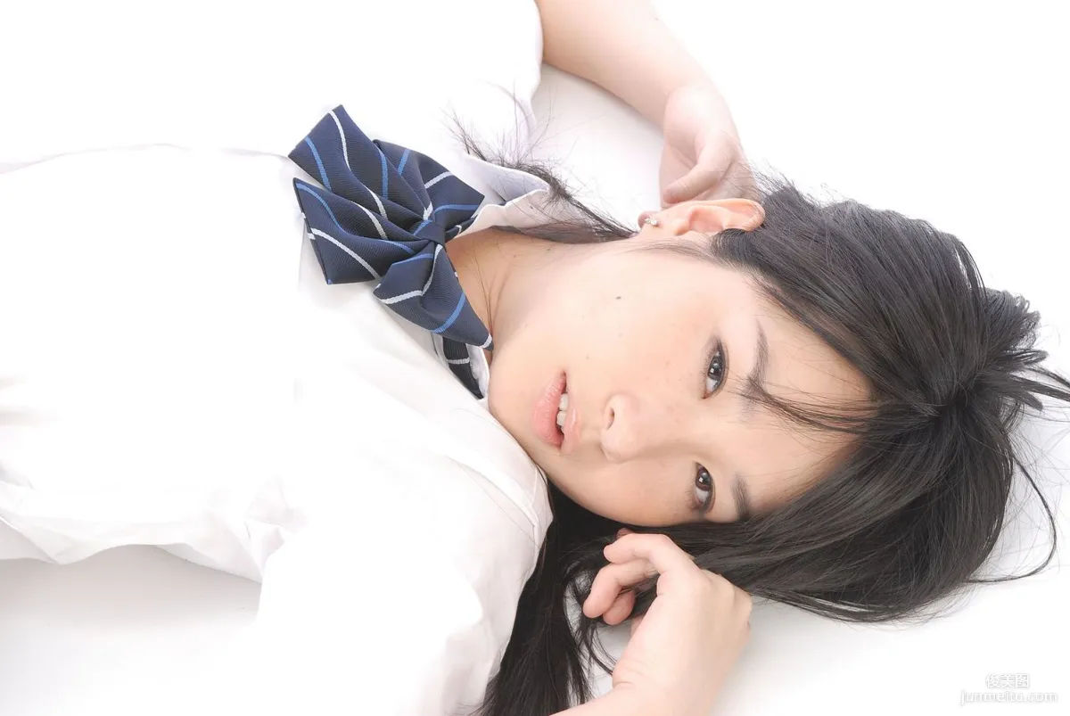 [BWH] BJK0008 Rui Kiriyama, Studio Shoot School Uniform, Photo Set photo 20