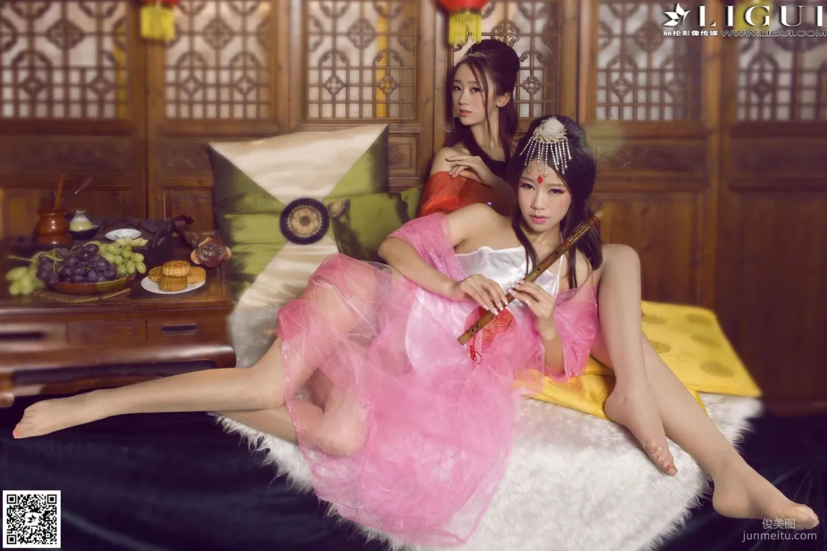 Ran Ran and Yu Han: Ligui Model photo 11