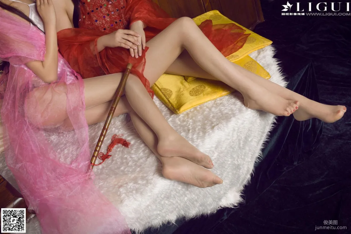 Ran Ran and Yu Han: Ligui Model photo 14