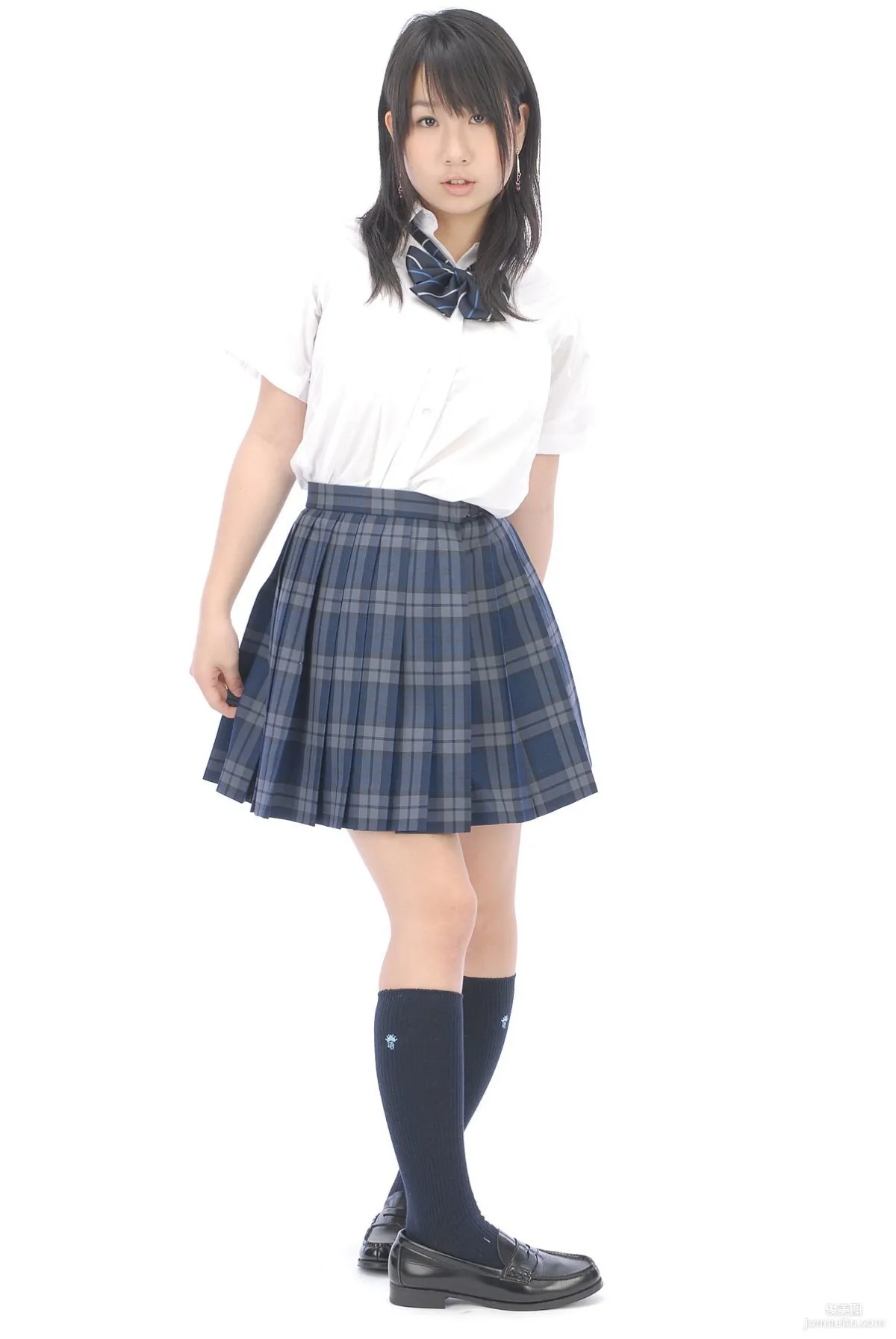 [BWH] BJK0008 Rui Kiriyama, Studio Shoot School Uniform, Photo Set photo 1