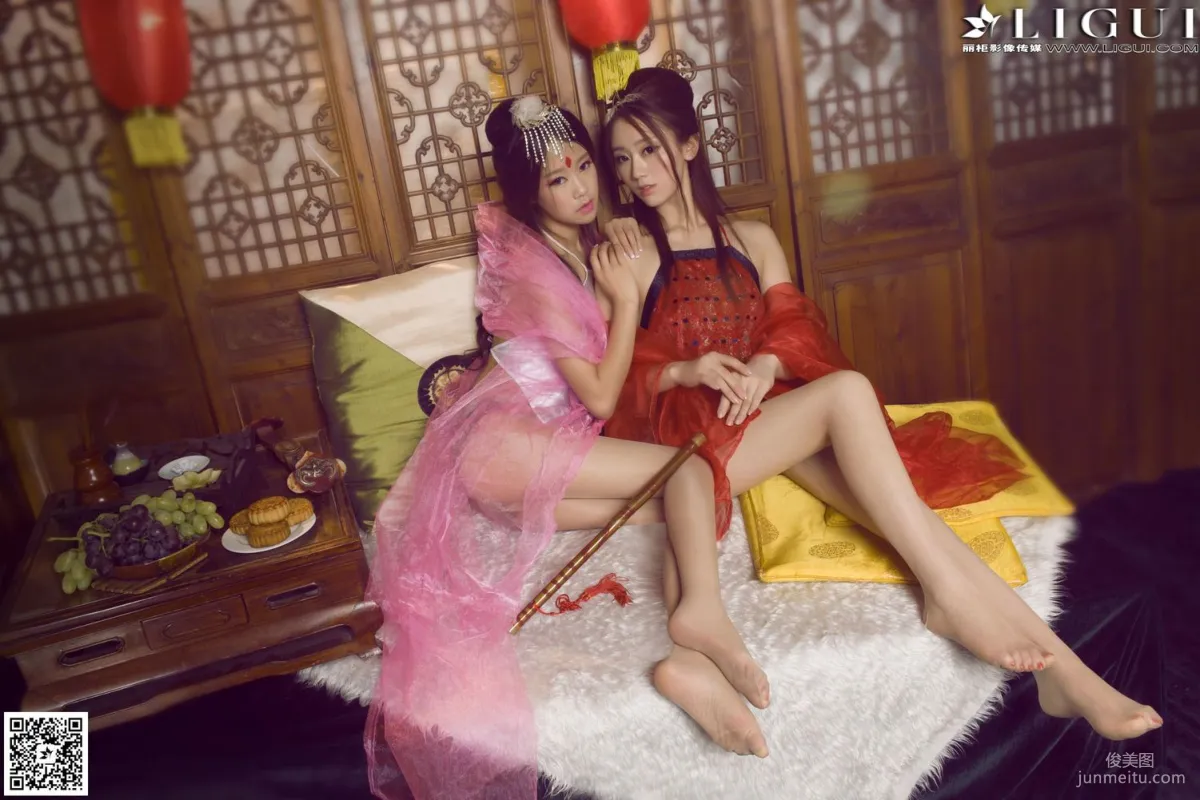 Ran Ran and Yu Han: Ligui Model photo 13