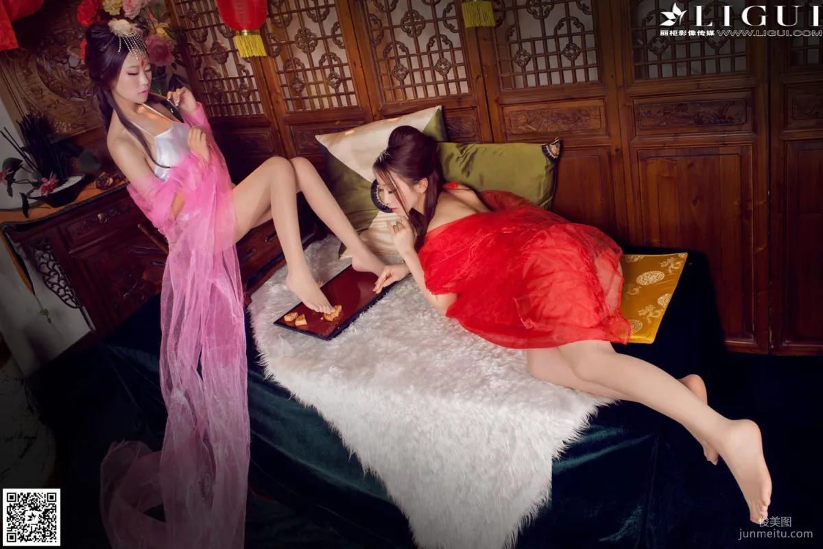 Ran Ran and Yu Han: Ligui Model photo 40