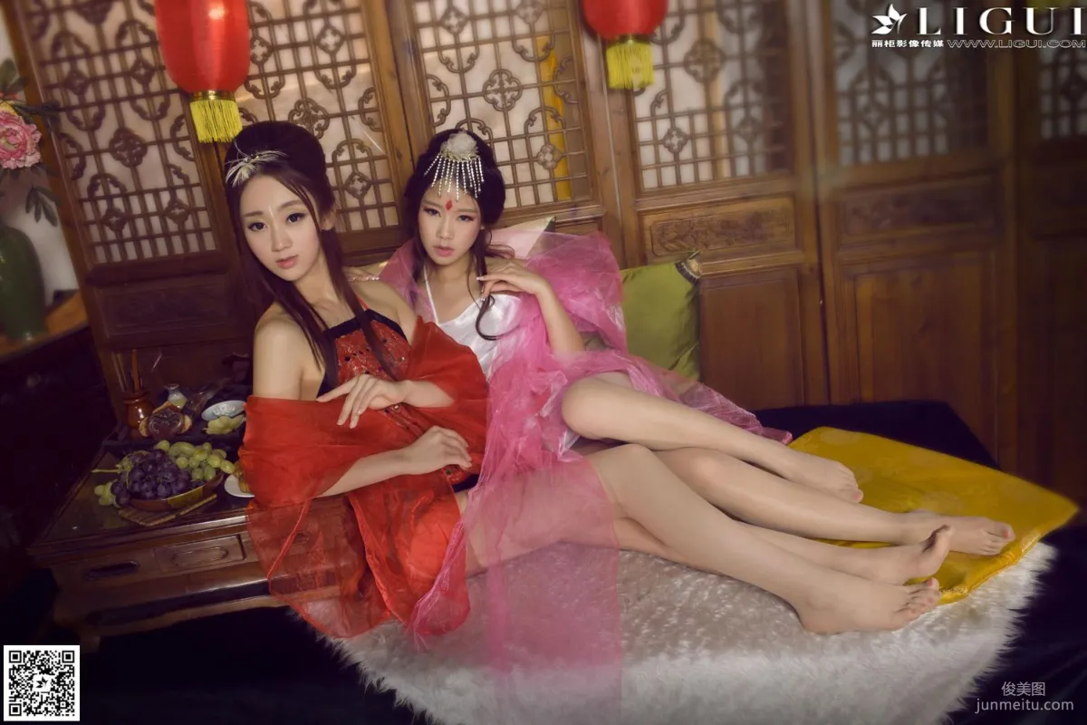 Ran Ran and Yu Han: Ligui Model photo 22