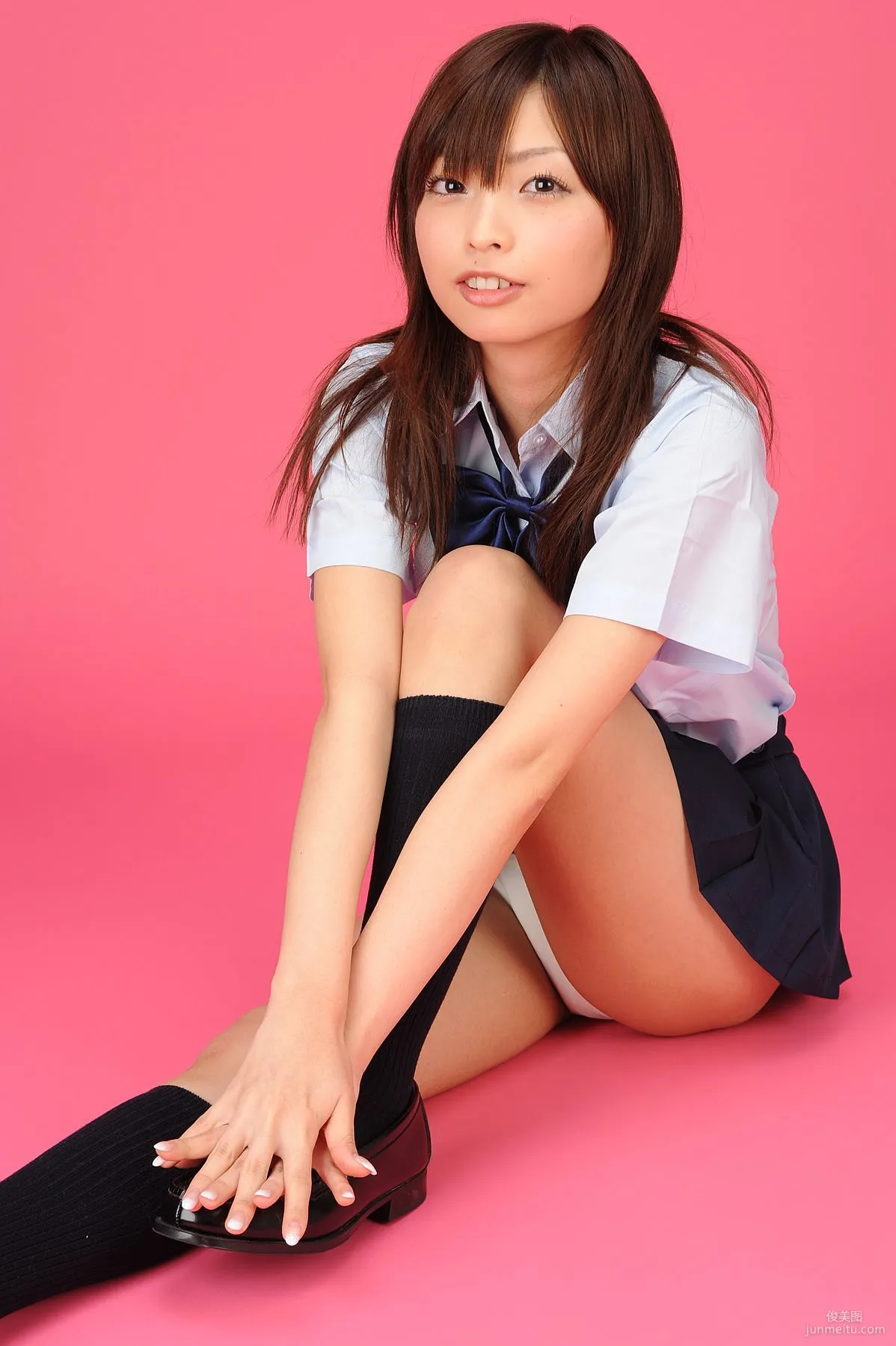 蜂須賀ゆきこ《棚拍校服少女》 [BWH] BWH0154 写真集8