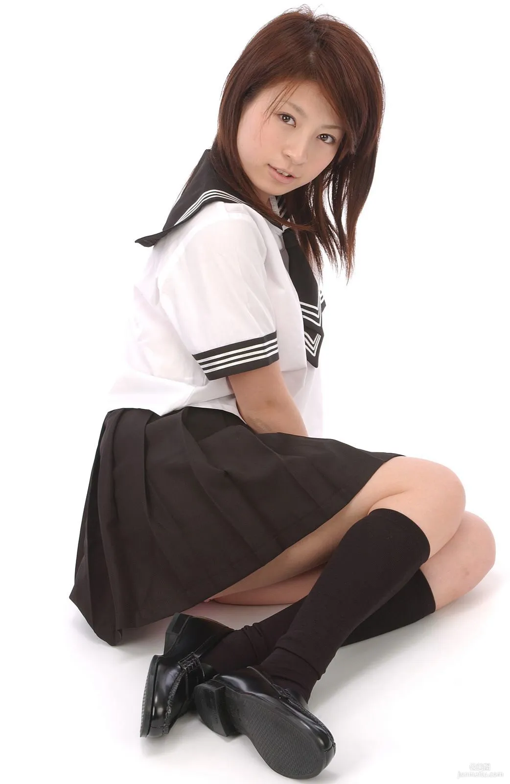[BWH] BWH0080 Yurina Inoue, Studio Shoot School Uniform Photo Set photo 28