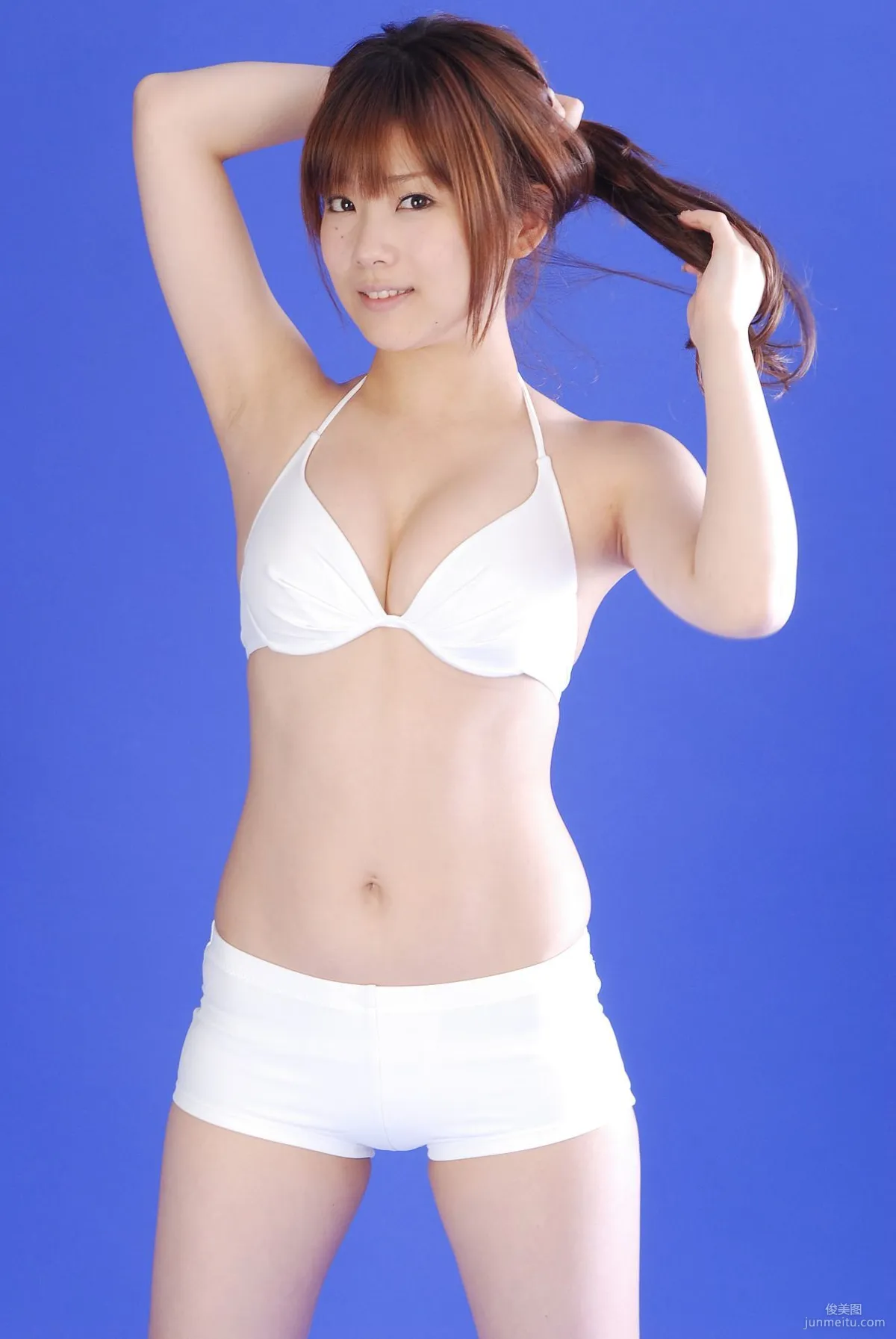 [BWH] BWH0138 Satomi Shigemori Satomi Shigemori School Uniform Studio Shoot Photo Set photo 61