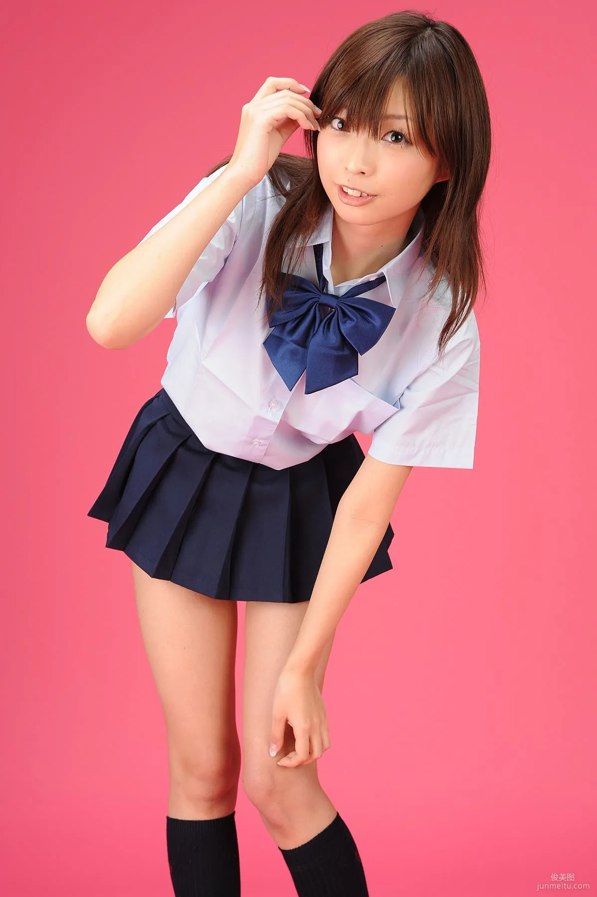 蜂須賀ゆきこ《棚拍校服少女》 [BWH] BWH0154 写真集4