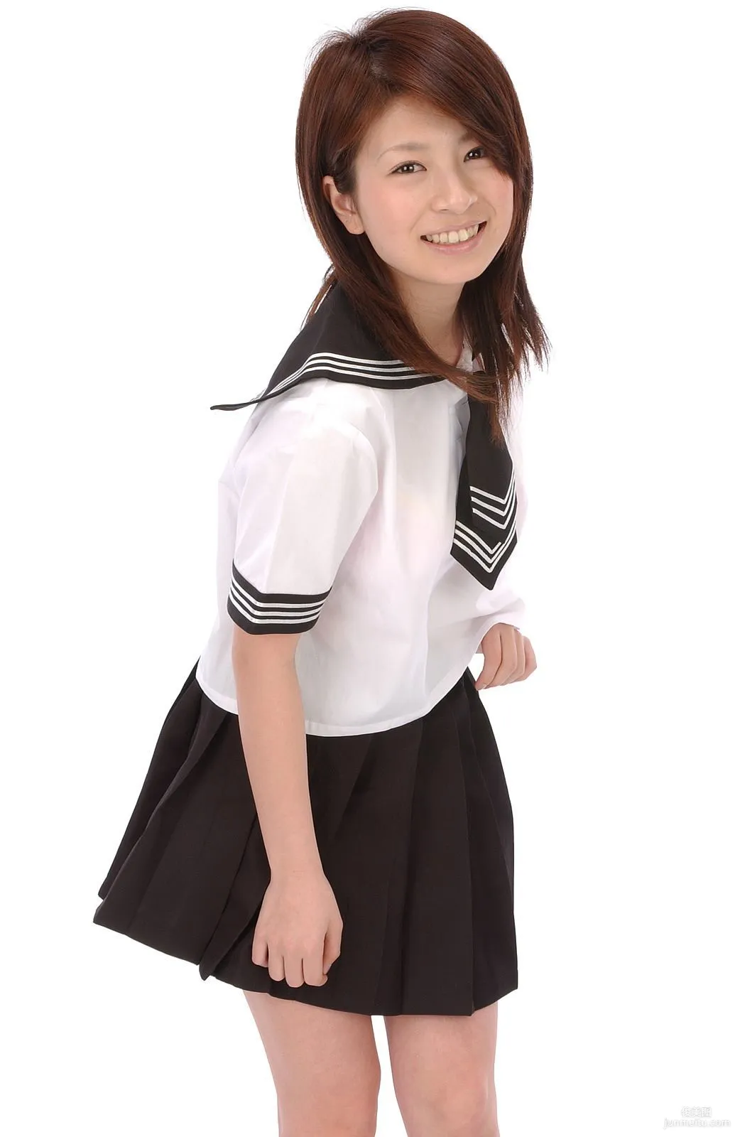 [BWH] BWH0080 Yurina Inoue, Studio Shoot School Uniform Photo Set photo 2