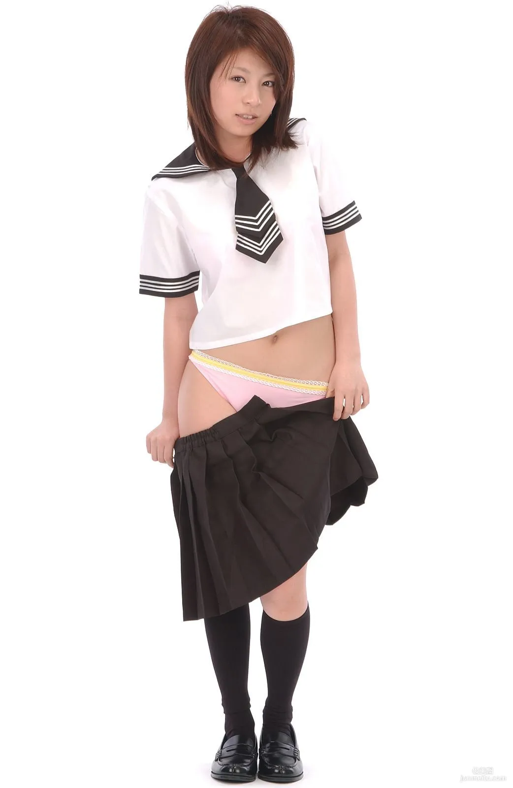 [BWH] BWH0080 Yurina Inoue, Studio Shoot School Uniform Photo Set photo 56
