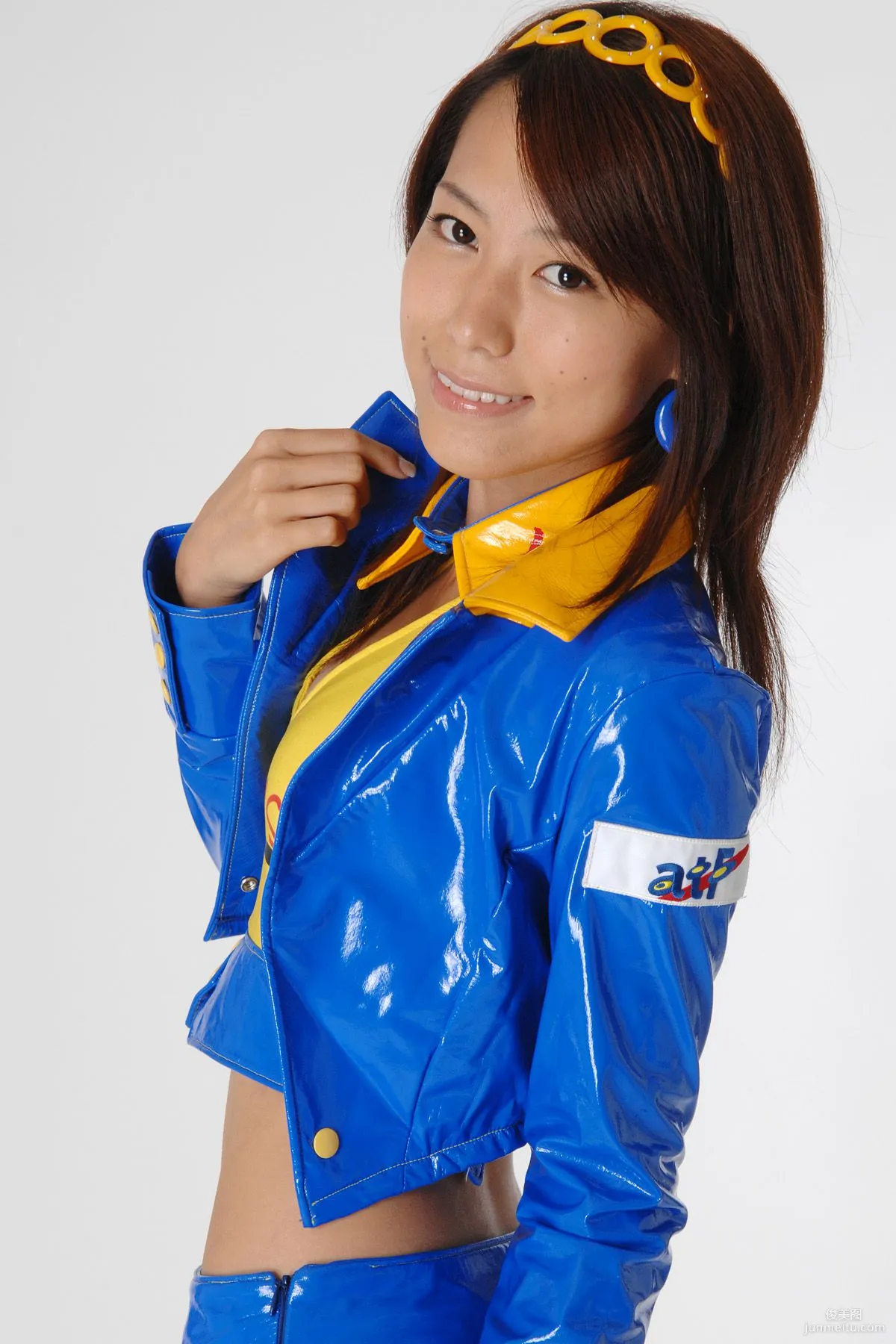[BWH] HRQ0079 Misato Kashiwagi Race Queen + High-Cut Swimsuit Photo Set photo 7