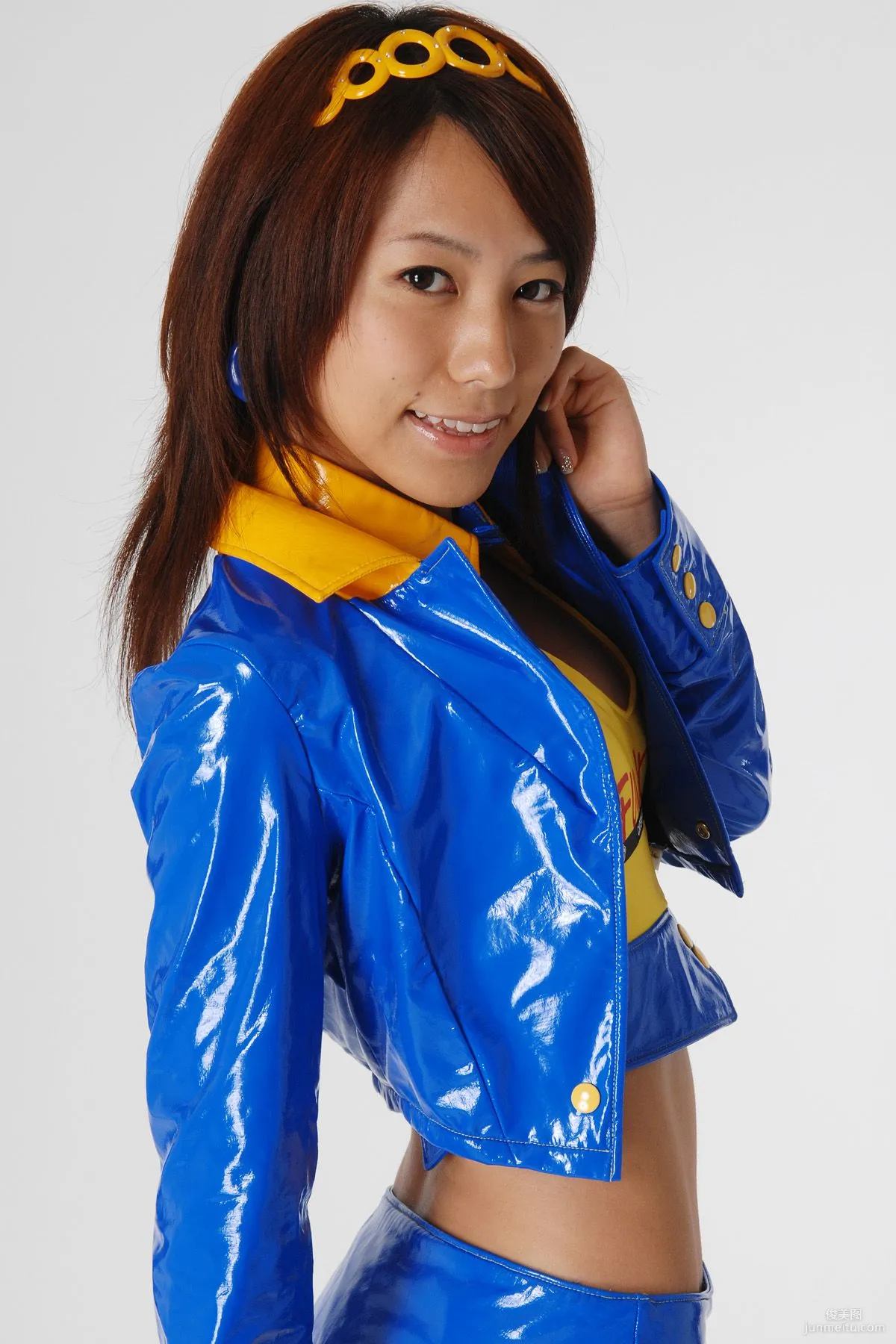 [BWH] HRQ0079 Misato Kashiwagi Race Queen + High-Cut Swimsuit Photo Set photo 9