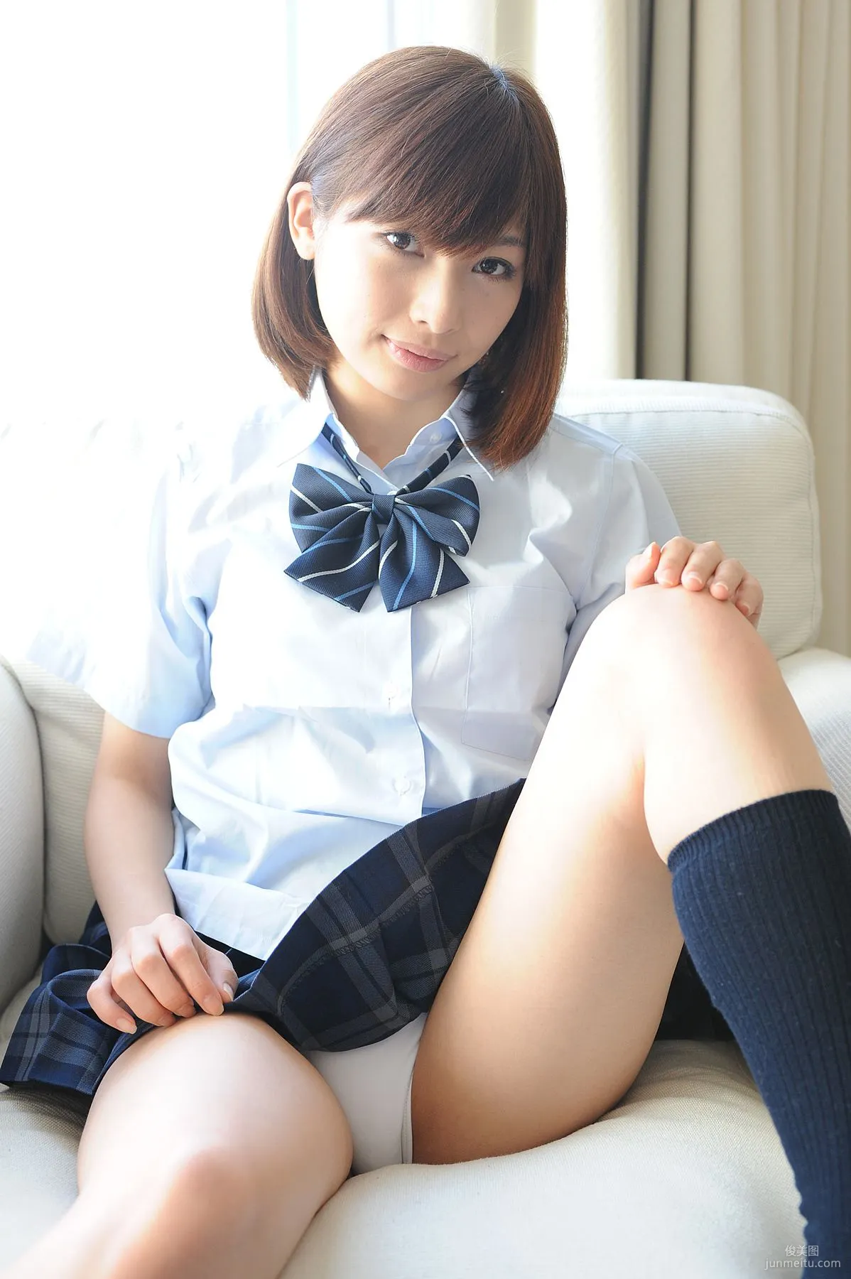 Haruka Misaki School Uniform Girl Temptation Photo Set [BWH] BWH0186 photo 16
