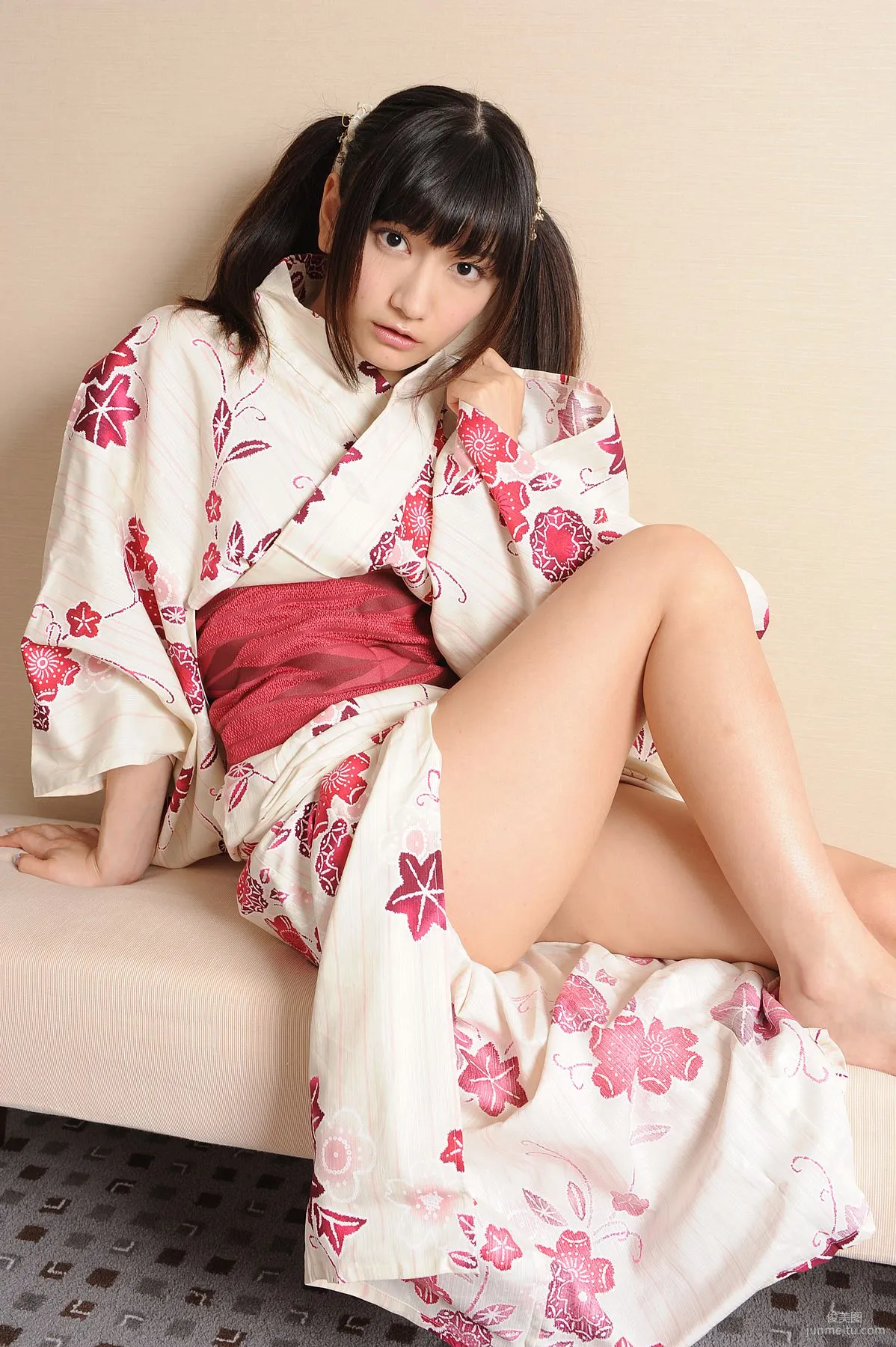 [BWH] BWH0182 Kaede Shimizu 'Lingerie + Kimono Seduction' Photo Set photo 59