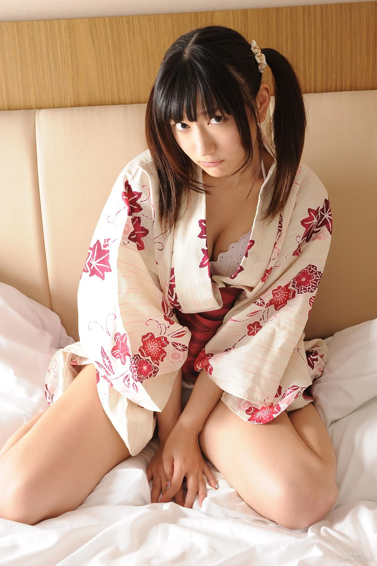 [BWH] BWH0182 Kaede Shimizu 'Lingerie + Kimono Seduction' Photo Set photo 97