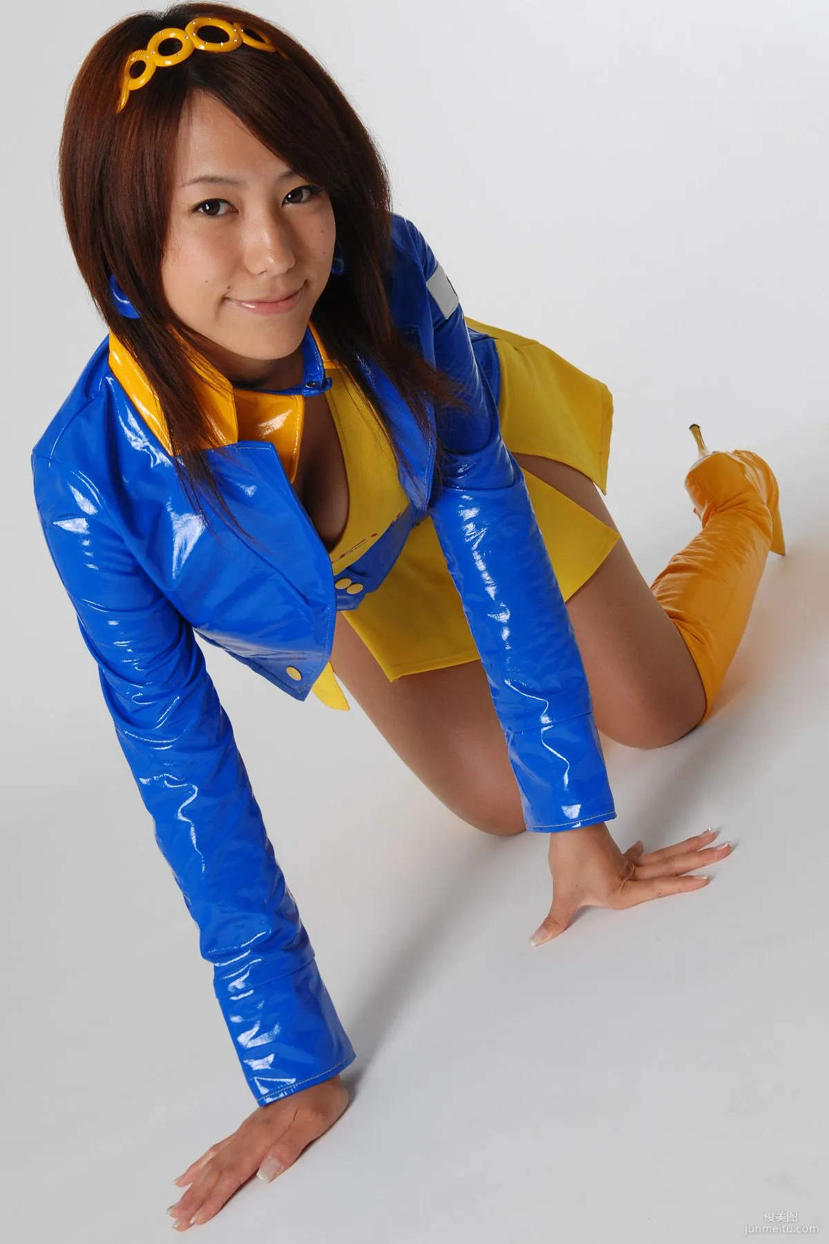 [BWH] HRQ0079 Misato Kashiwagi Race Queen + High-Cut Swimsuit Photo Set photo 14