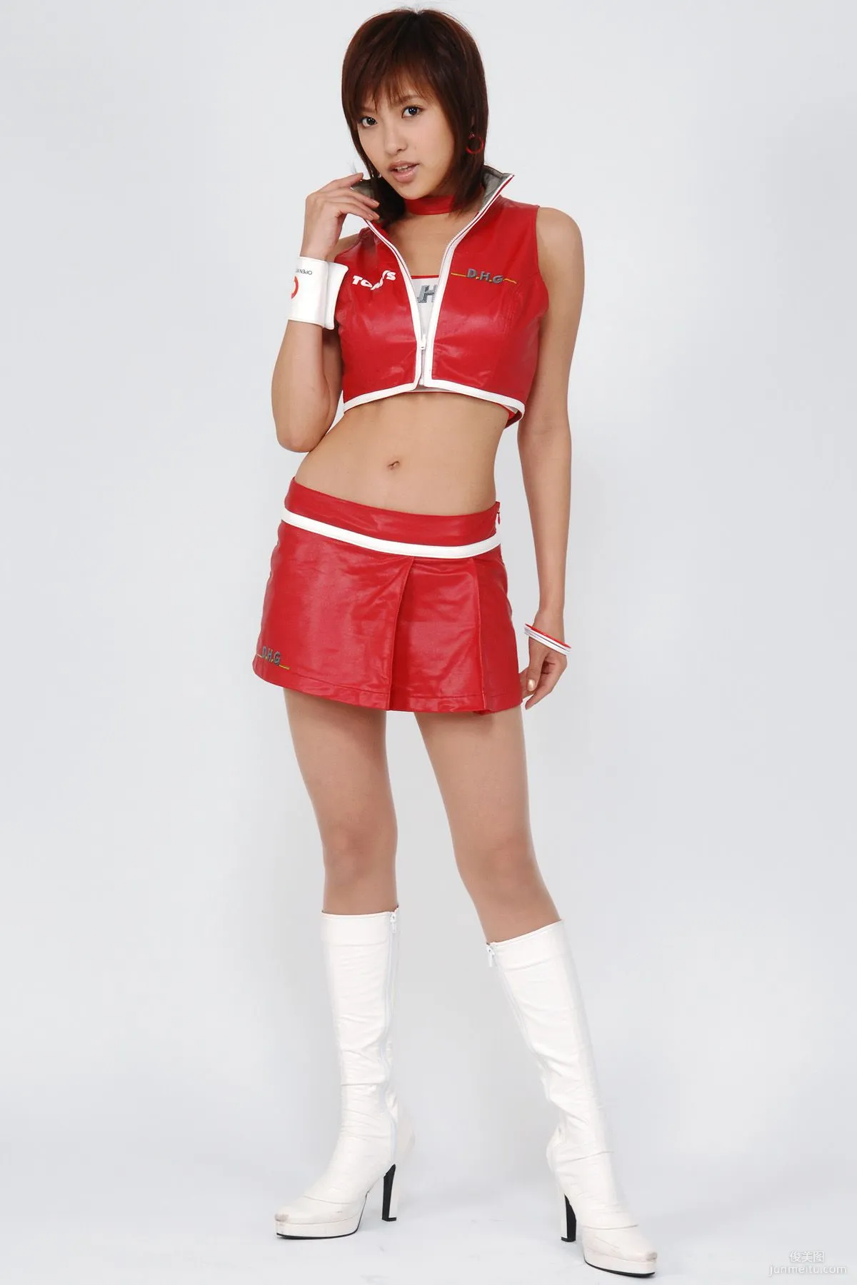 [BWH] HRQ0039 Erisa Nakayama, Race Queen Outfit + High-Cut Swimsuit Photo Set photo 1