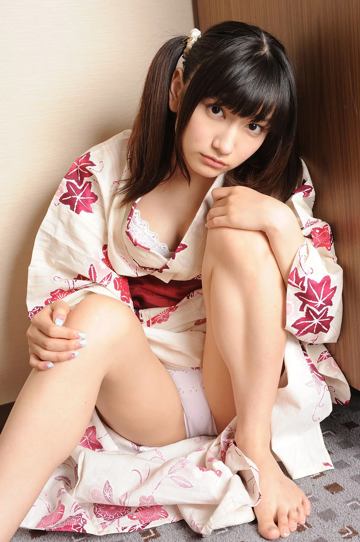 [BWH] BWH0182 Kaede Shimizu 'Lingerie + Kimono Seduction' Photo Set photo 68