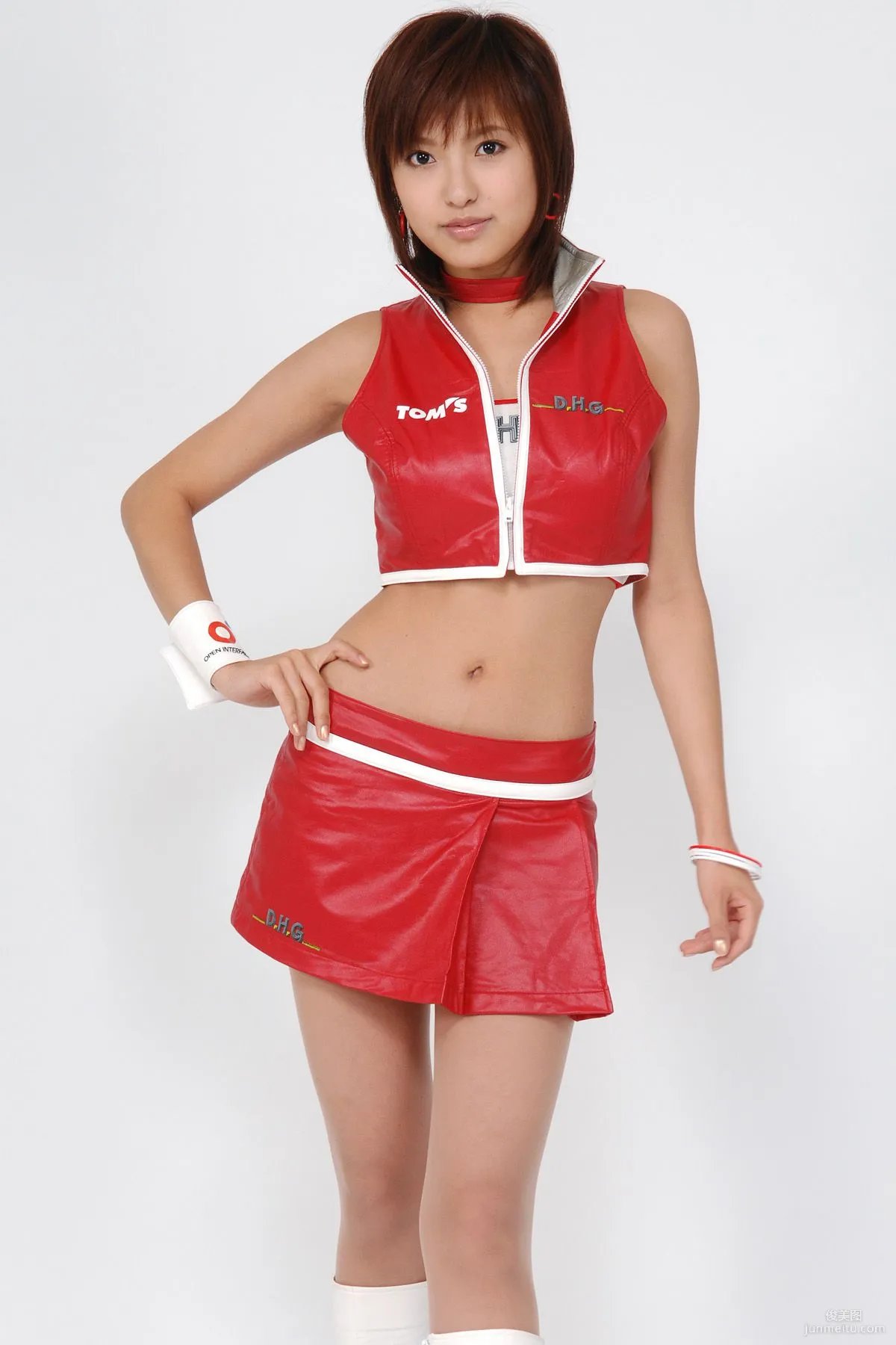 [BWH] HRQ0039 Erisa Nakayama, Race Queen Outfit + High-Cut Swimsuit Photo Set photo 3
