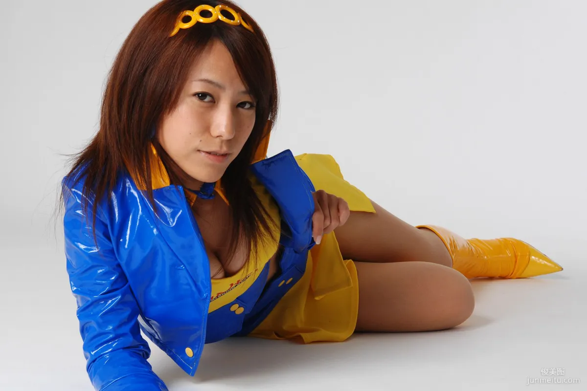 [BWH] HRQ0079 Misato Kashiwagi Race Queen + High-Cut Swimsuit Photo Set photo 21