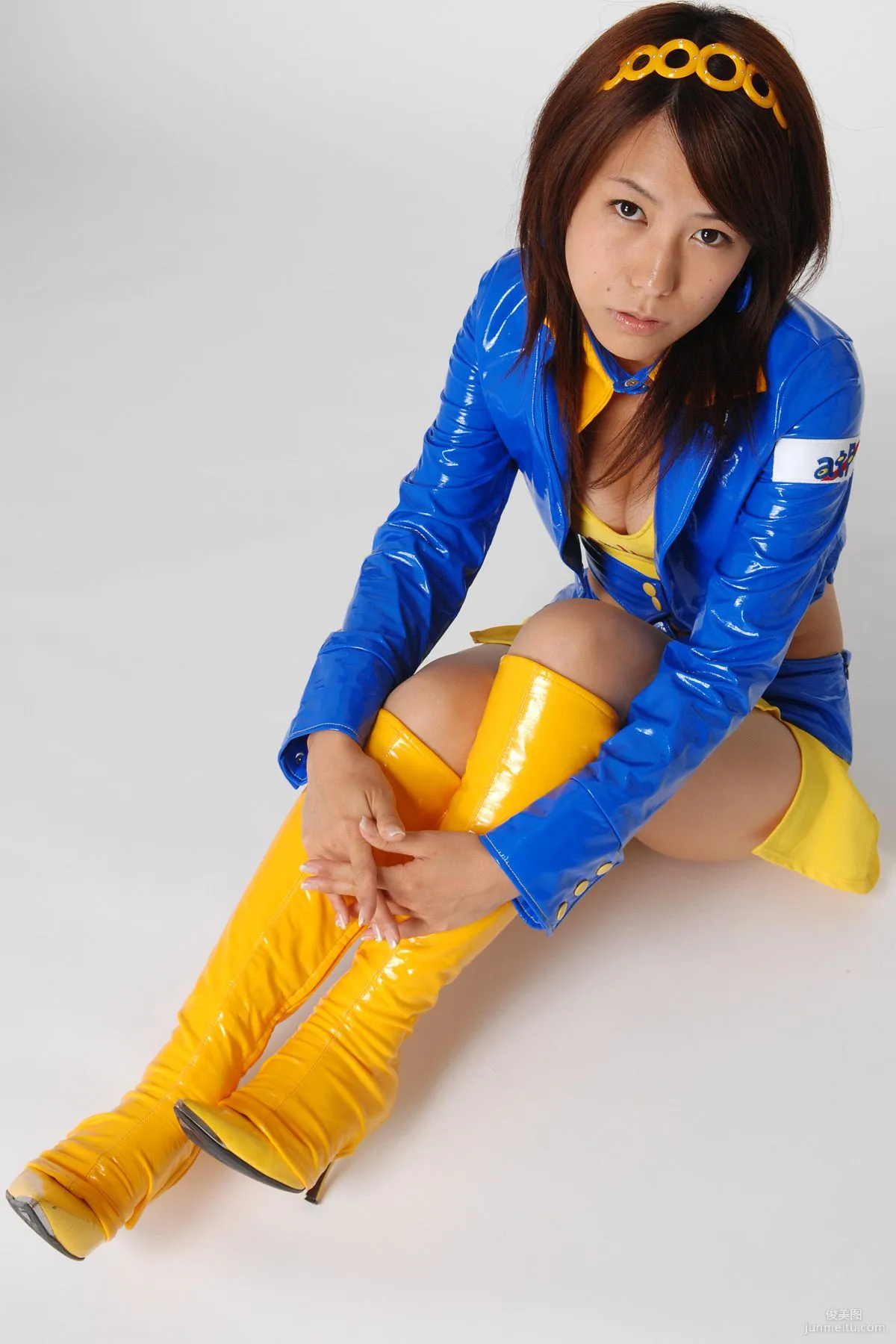 [BWH] HRQ0079 Misato Kashiwagi Race Queen + High-Cut Swimsuit Photo Set photo 19
