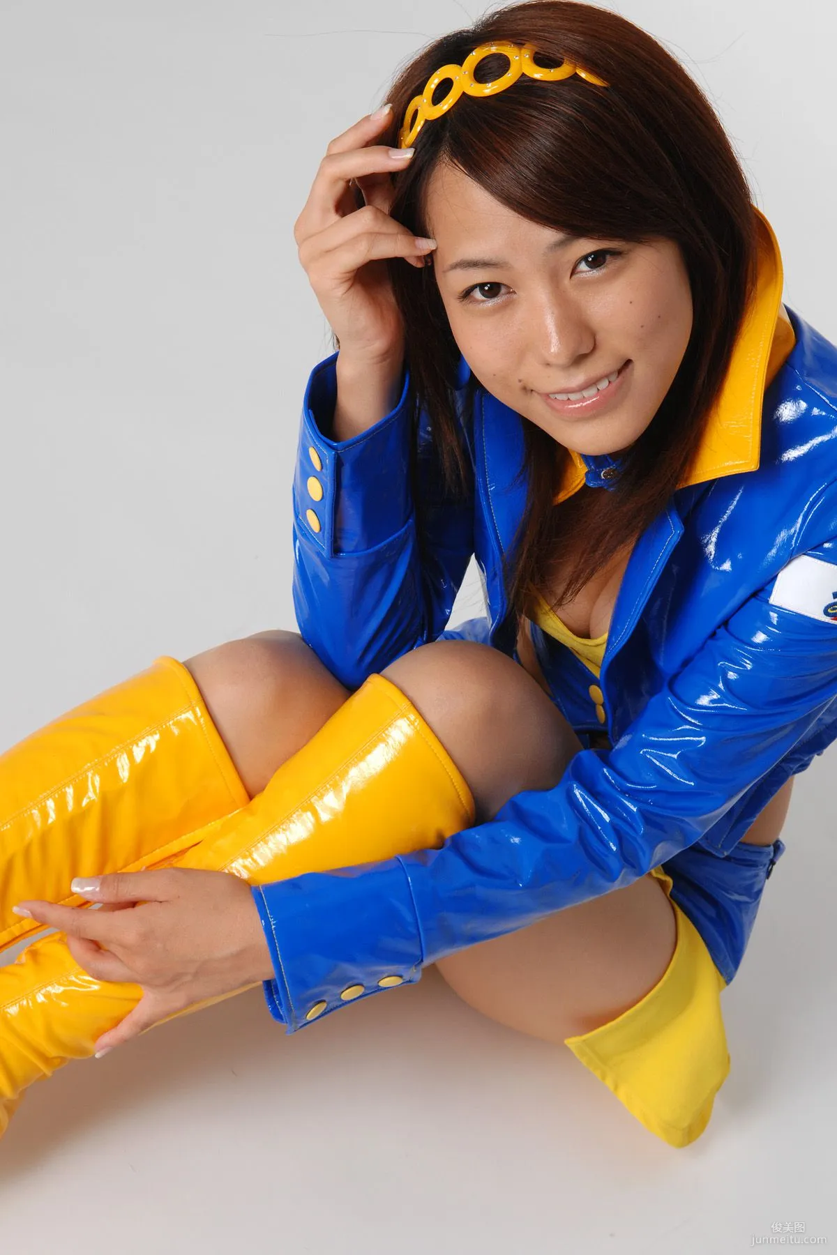 [BWH] HRQ0079 Misato Kashiwagi Race Queen + High-Cut Swimsuit Photo Set photo 20