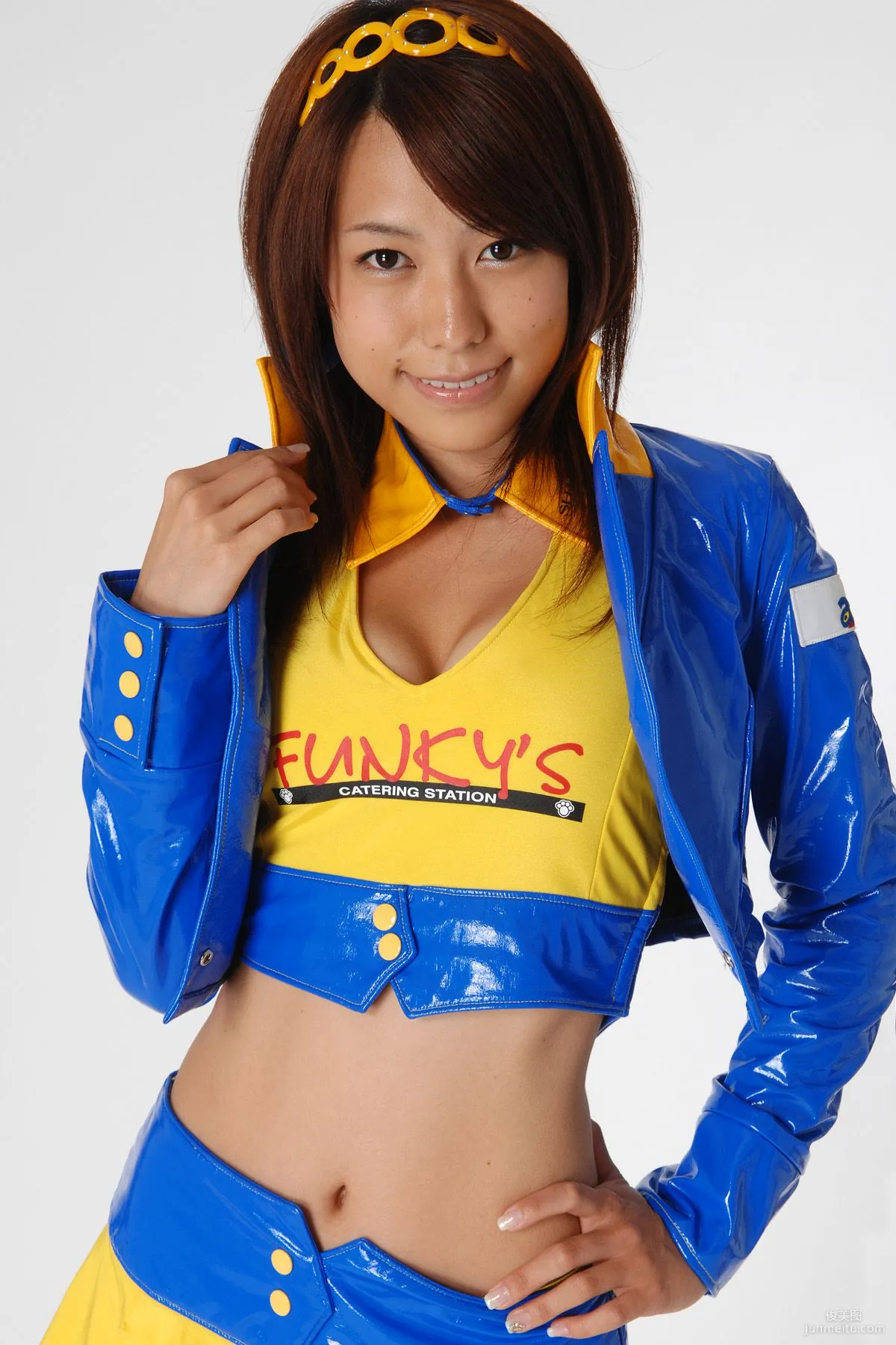 [BWH] HRQ0079 Misato Kashiwagi Race Queen + High-Cut Swimsuit Photo Set photo 30